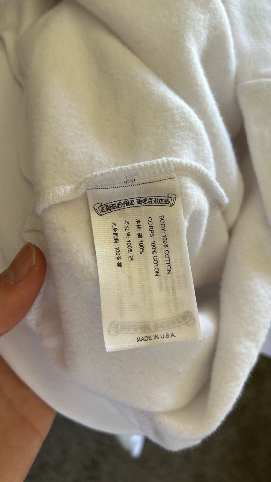 Chrome Hearts Chrome Hearts White Rolling Stones Hoodie Size US XXL / EU 58 / 5 - 11 Thumbnail