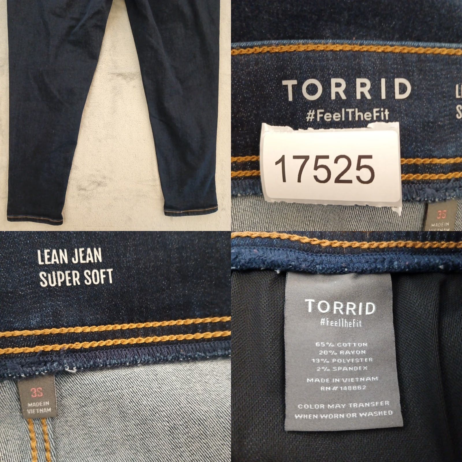Torrid **Torrid Skinny Jeans Women Size 3 Blue Dark Wash Denim Zip** User: Torrid Skinny Jeans Women Size 3 Blue Dark Wash Denim Zip Size 26" / US 2 / IT 38 - 8 Thumbnail