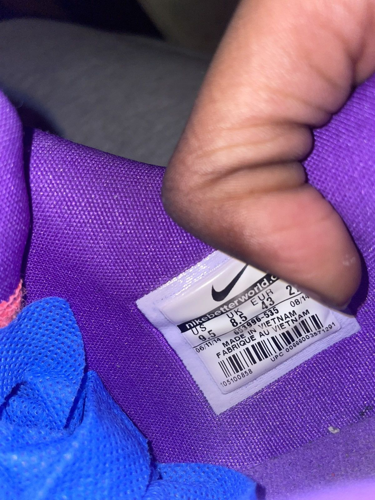 Nike KD7 LIGHTNING Size US 9.5 / EU 42-43 - 4 Thumbnail