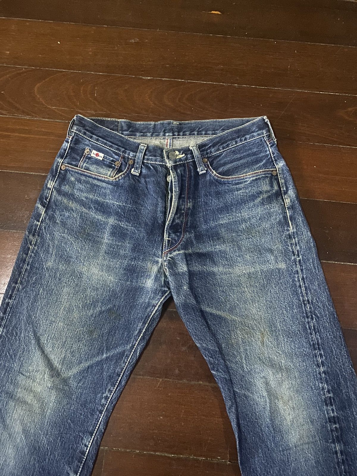 Studio D'Artisan Studio D’Artisan embroide og design Art Selvedge Denim faded Size US 32 / EU 48 - 16 Thumbnail