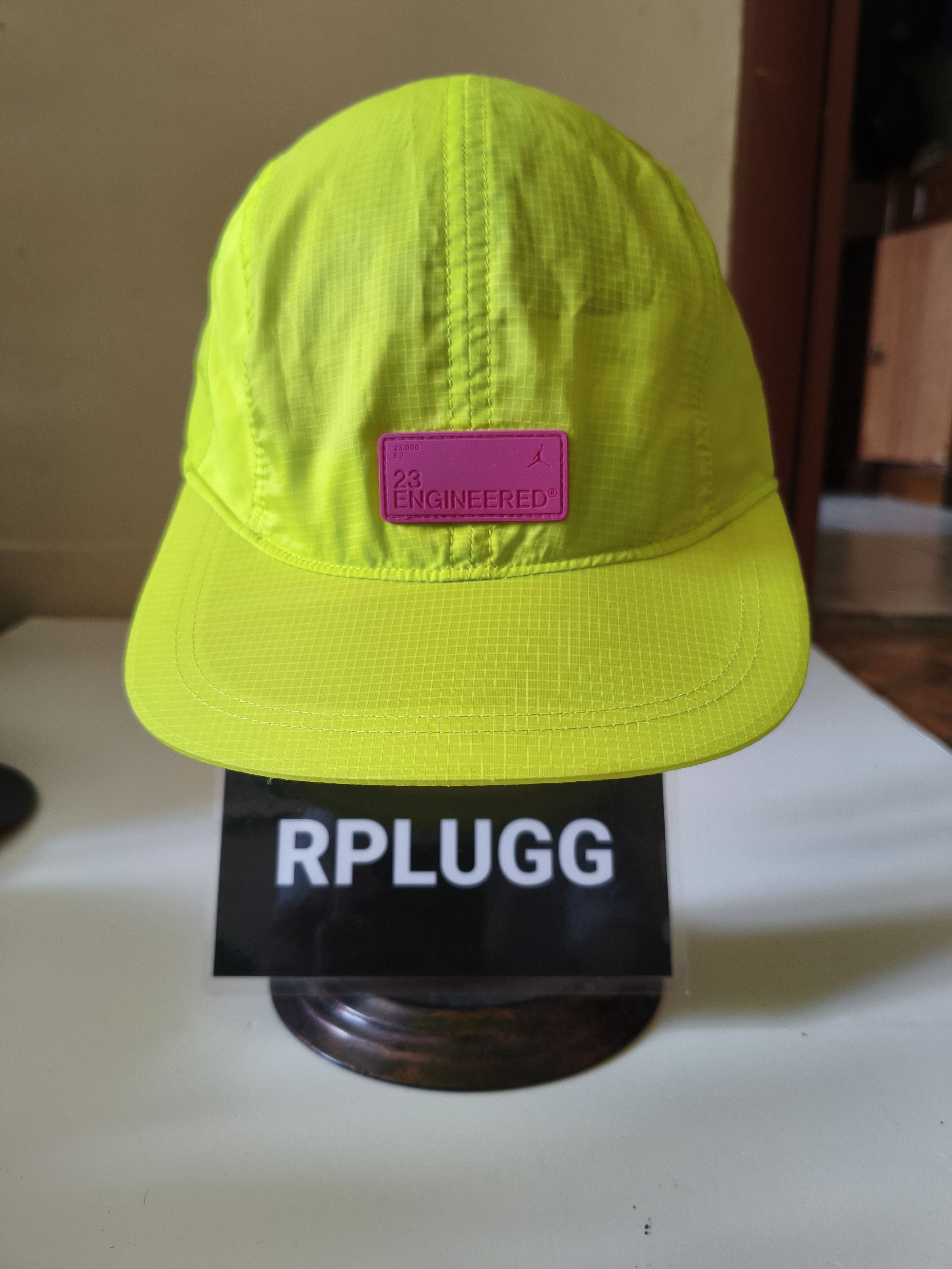 Jordan Brand Jordan 23 Engineered Neon Cap - Volt Green Snapback Size ONE SIZE - 1 Thumbnail