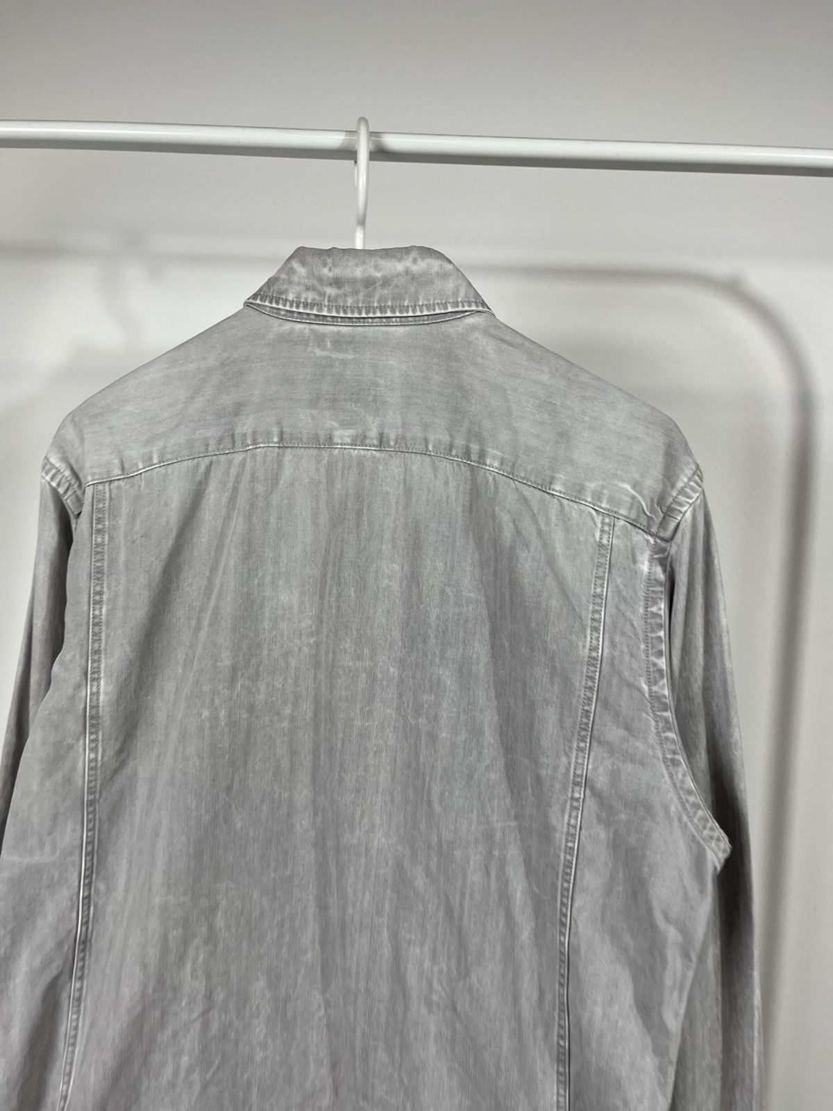 G-Star G-Star RAW Utility Slim Fit Shirt Gray Long Sleeve Size M Size US M / EU 48-50 / 2 - 12 Thumbnail