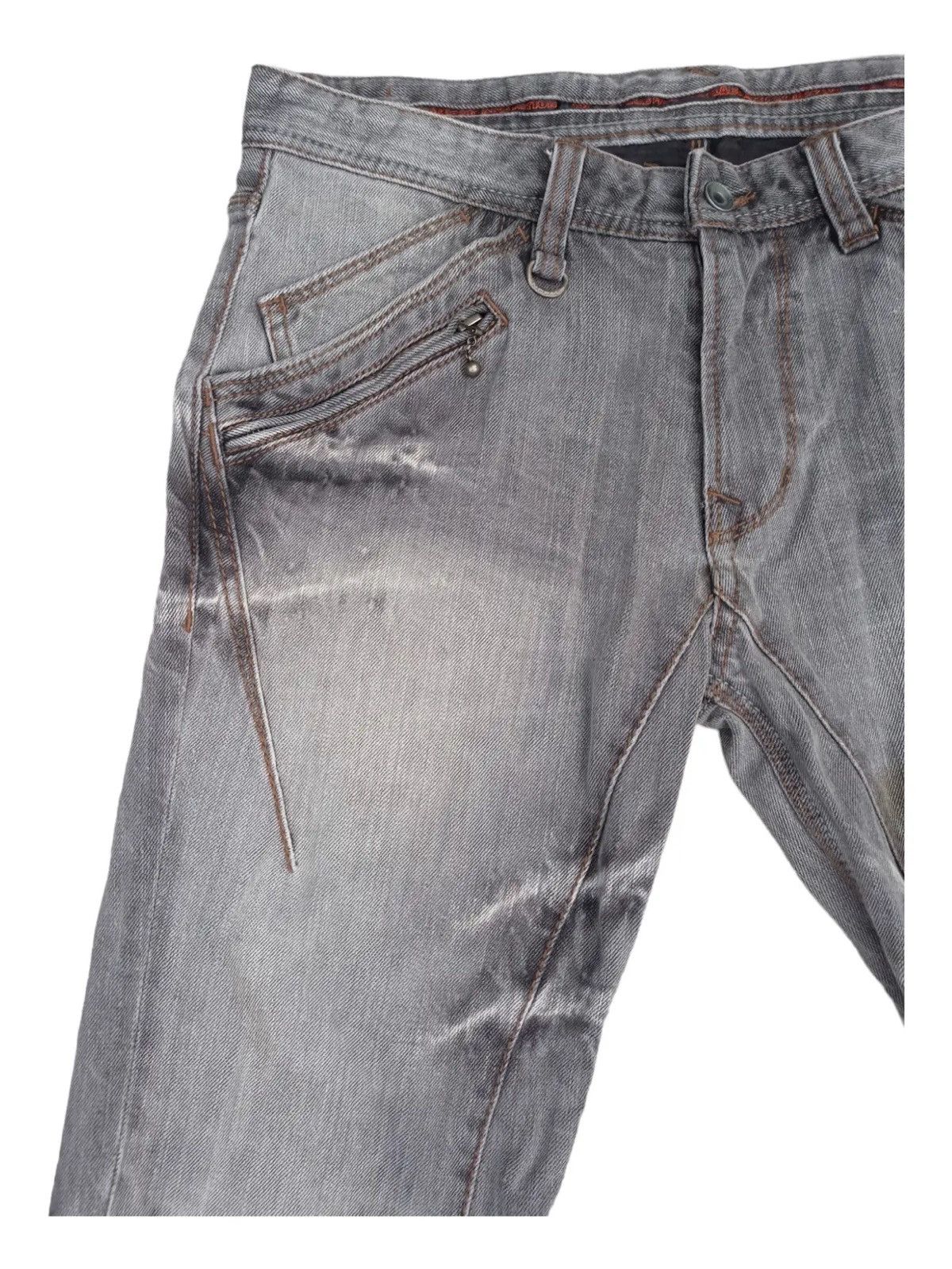 Nicole Club Nicole Club For Men Camo Cuff Zip Pocket Denim Shorts Size US 32 / EU 48 - 9 Thumbnail