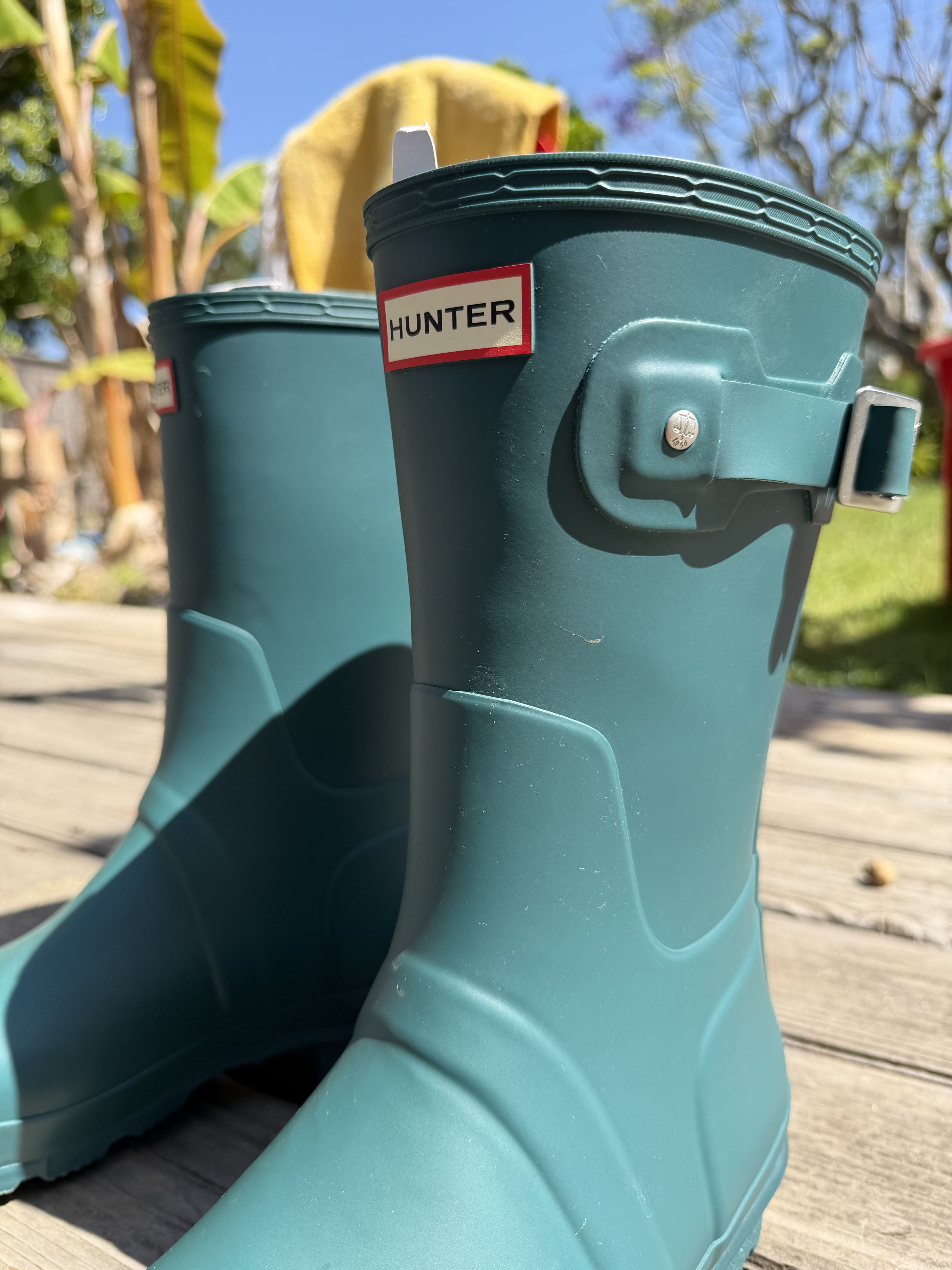 Hunter Hunter Wellies Rain Boots Mens Short Size 12 Limited Edition Size US 12 / EU 45 - 9 Thumbnail