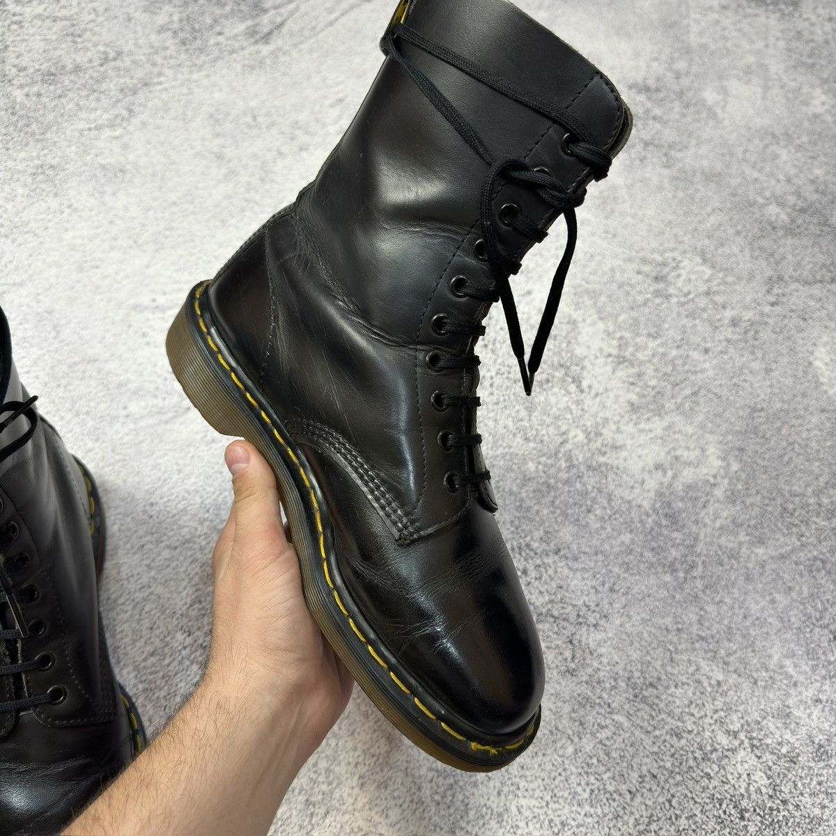Dr. Martens × Handmade × Vintage Vintage Dr. Martens 1490 England US8.5 UK7.5 EU41.5 26.5cm Size US 8.5 / EU 41-42 - 7 Thumbnail