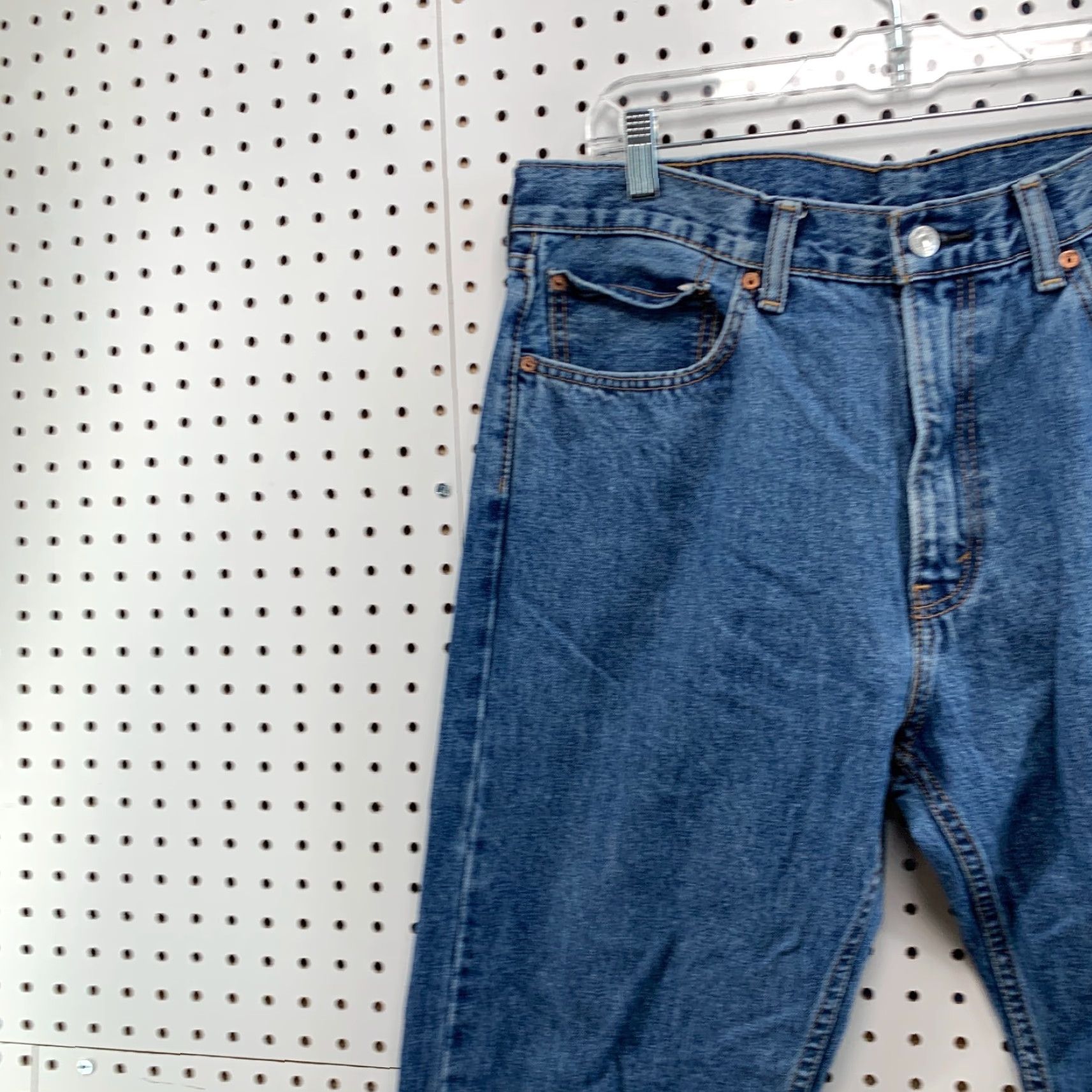 Levi's VINTAGE Levi's 505 Blue Denim Jeans Mens Size 36x30 Straight Levi's 505 Blue Denim Jeans Mens Size 36x30 Straight Leg Blue Size US 36 / EU 52 - 7 Thumbnail