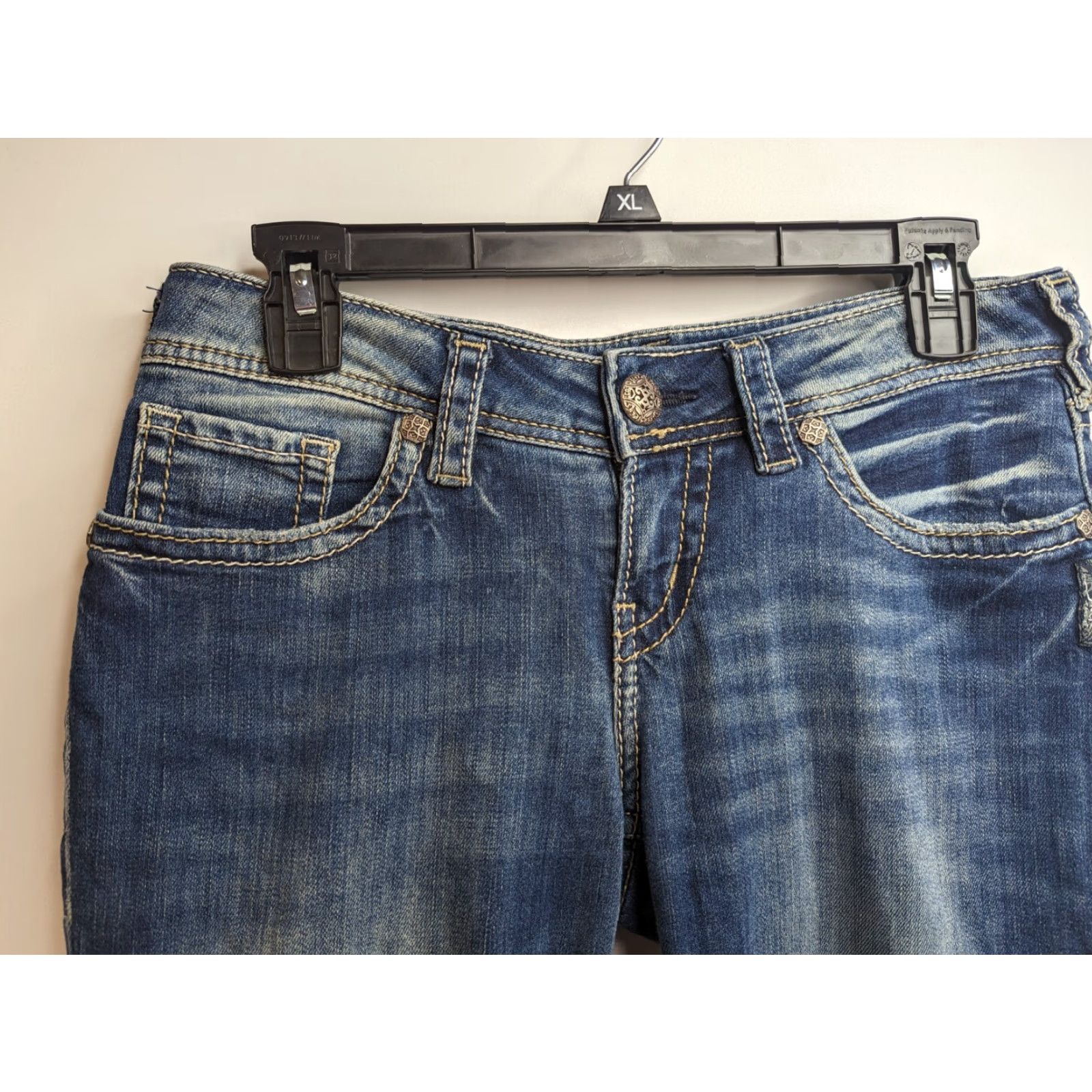 Silver Jeans Co. Silver Jeans Aiko Mid Capri Size 28 22L Women’s Jeans Super Stretch Cotton Blend Size 28" / US 6 / IT 42 - 4 Thumbnail