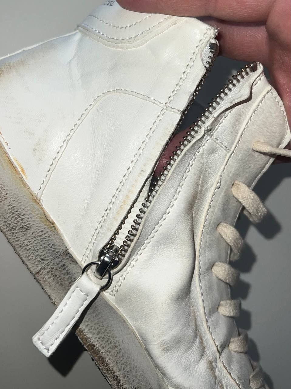 Philippe Model Philippe Model Leather Sneakers Size US 10 / EU 43 - 10 Thumbnail