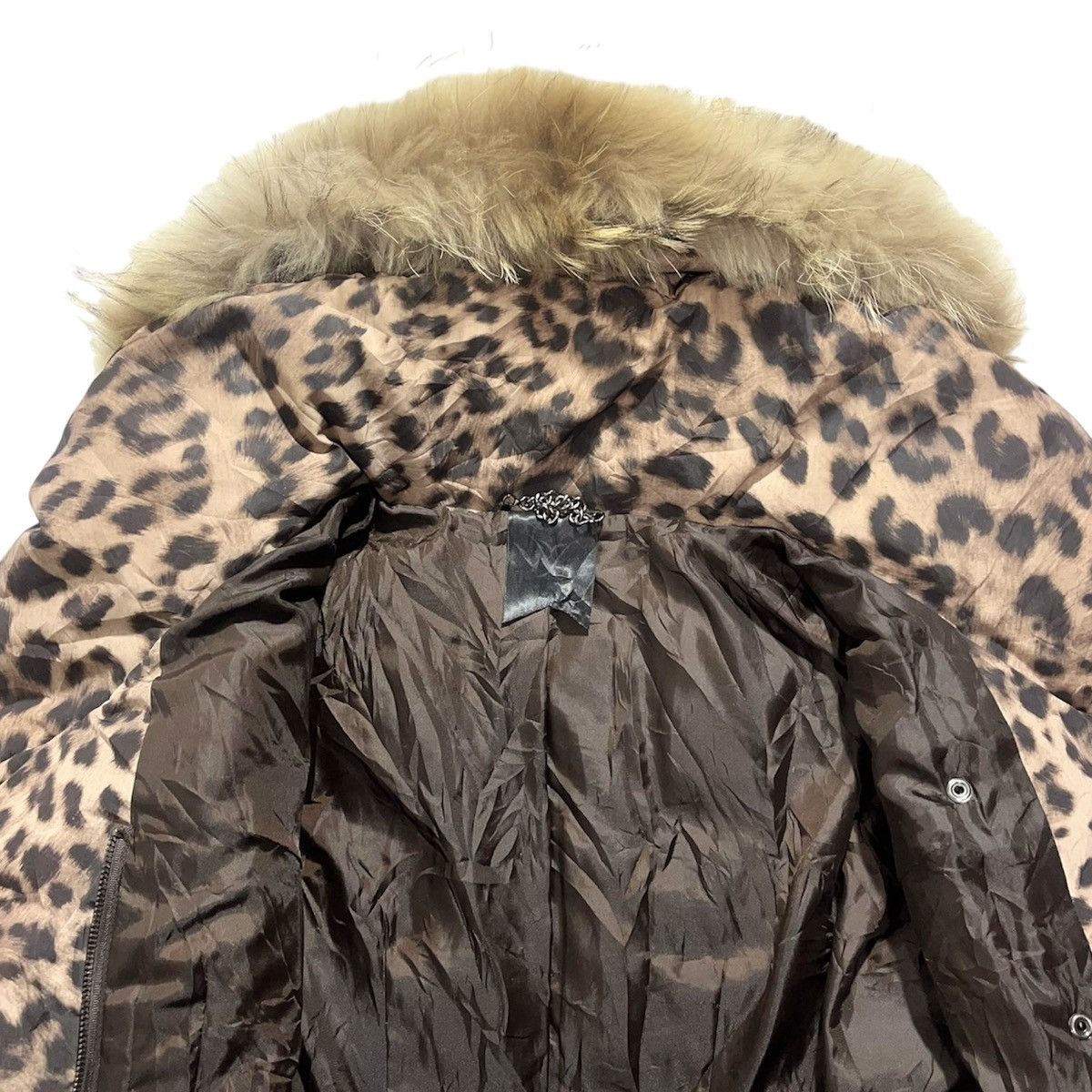 If Six Was Nine 2000s Jessi New York Leopard Fur Bono Jacket Lgb Goa Style Size US M / EU 48-50 / 2 - 8 Thumbnail