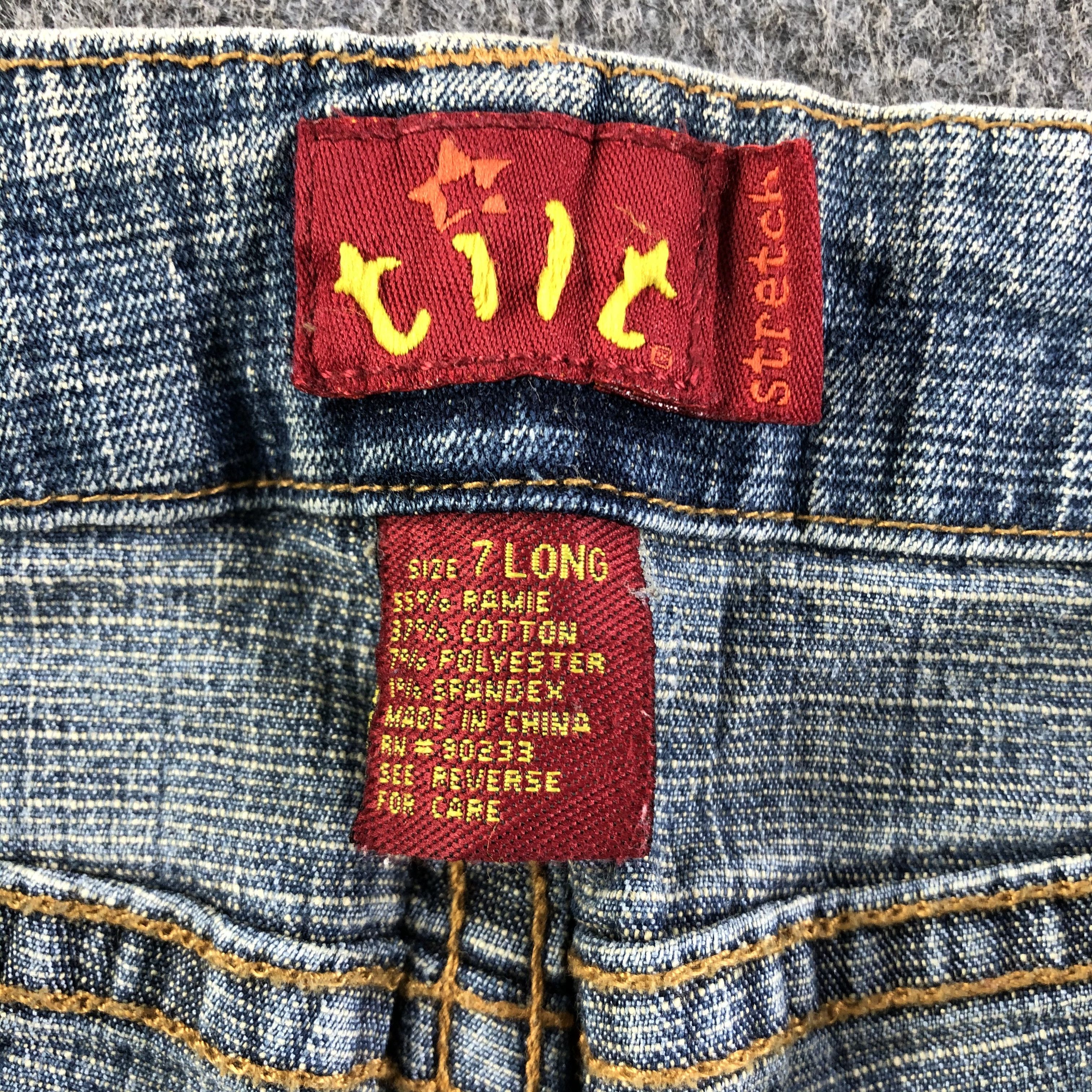 Japanese Brand Vintage Tilt Jeans Flare Denim -J2756 Size US 30 / EU 46 - 9 Thumbnail
