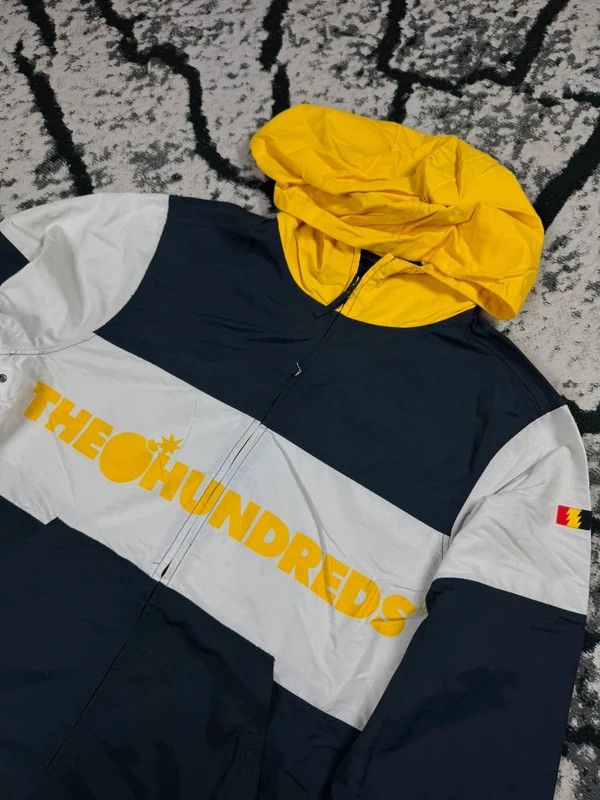 The Hundreds The Hundreds M Windbreaker Jacket White Navy Yellow Size US M / EU 48-50 / 2 - 3 Thumbnail
