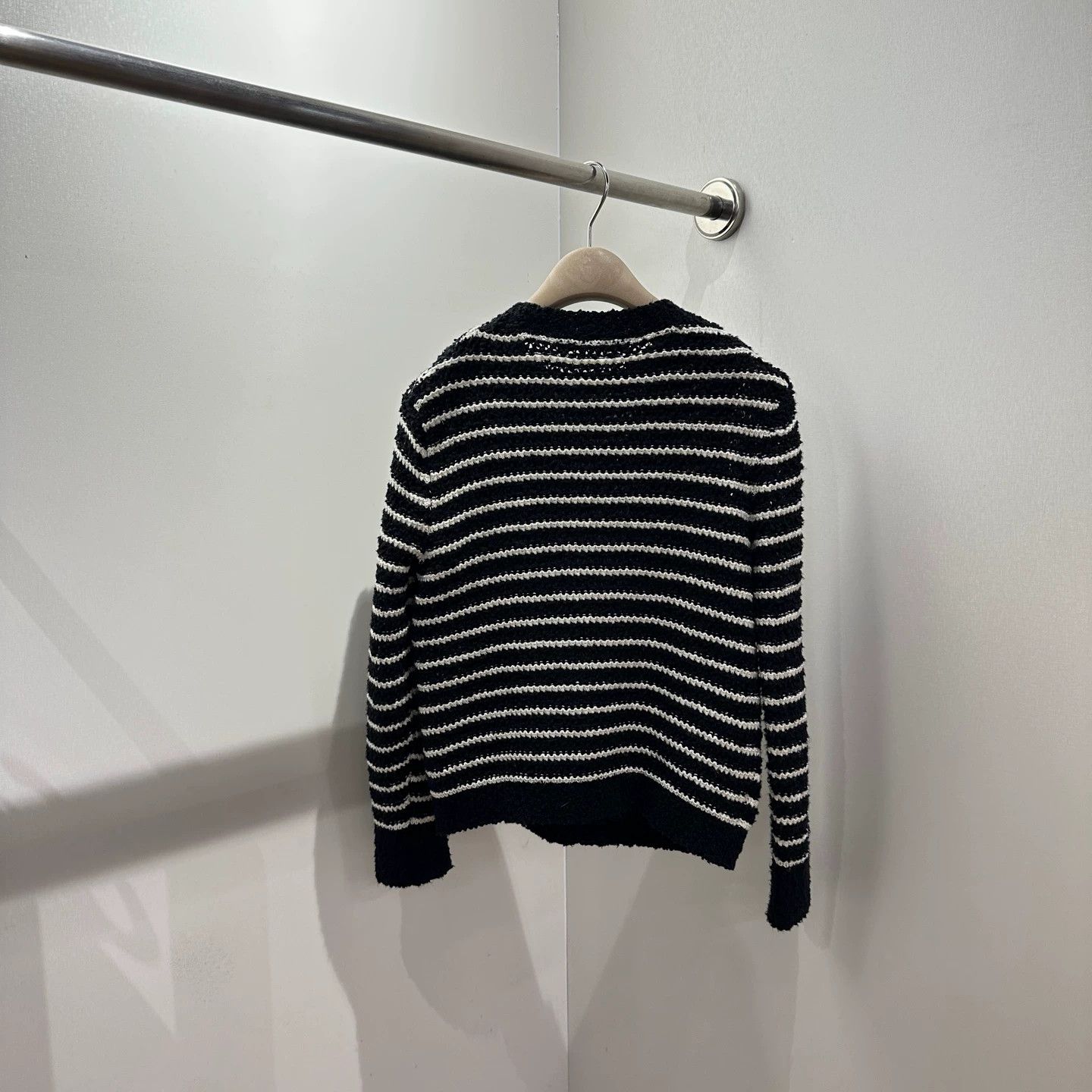 Christian Dior Monsieur Dior may790 Stripe Anchor Wool-Cotton Knit Set 34 Size XS / US 0-2 / IT 36-38 - 2 Thumbnail