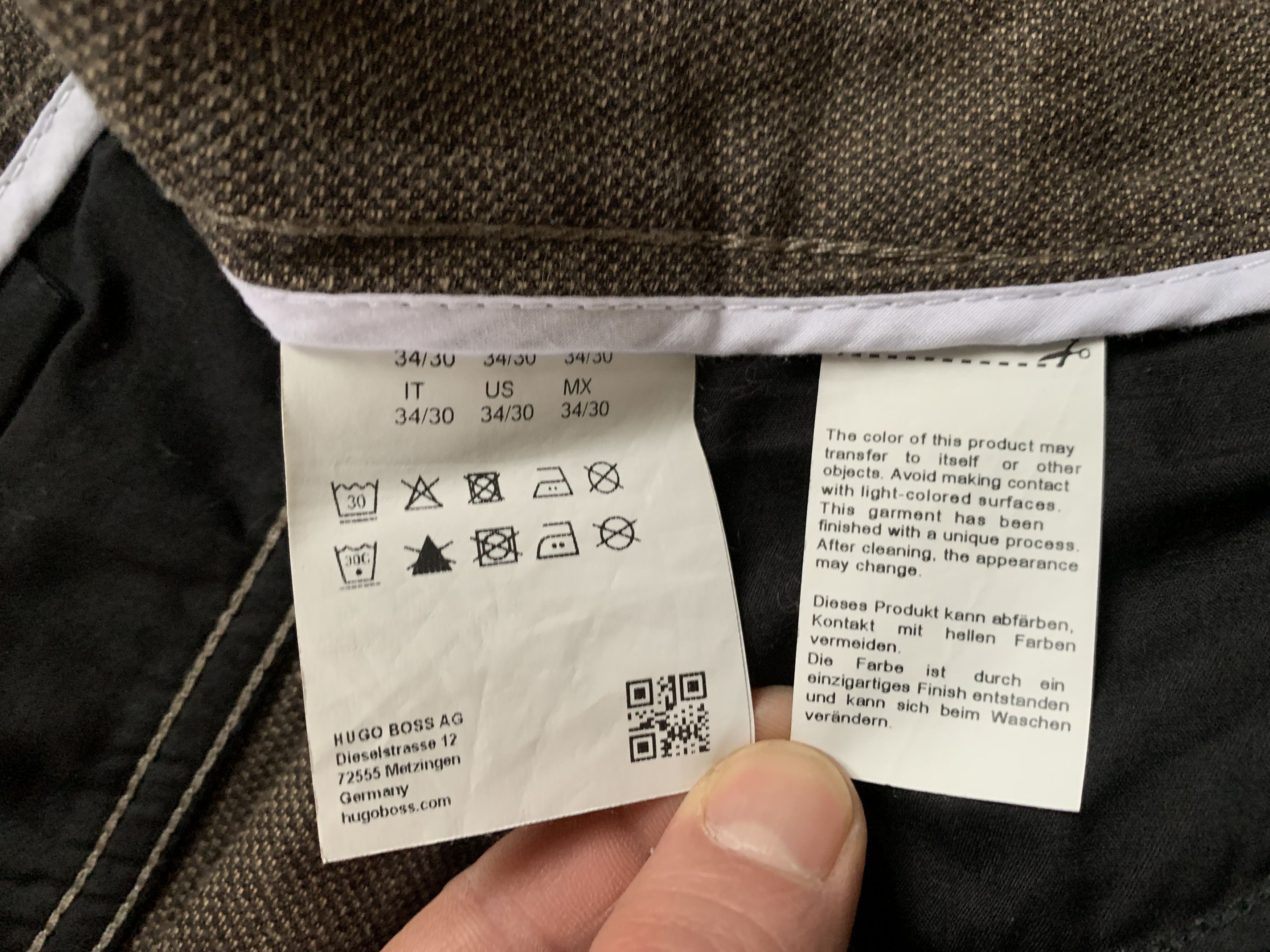 Designer × Hugo Boss Hugo Boss Casual Pants Size US 34 / EU 50 - 11 Thumbnail