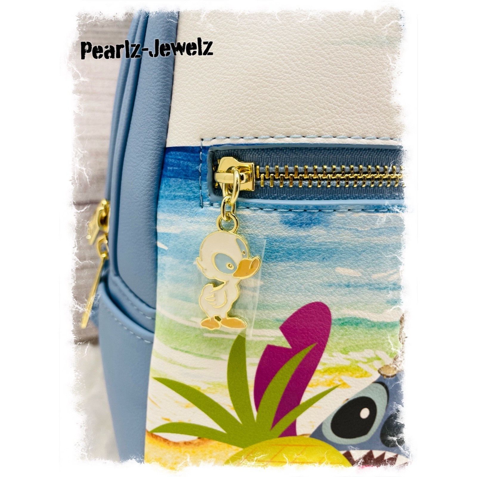 Disney Loungefly Lilo & Stitch Scrump Doll Pineapple Duckling Beach Size ONE SIZE - 2 Thumbnail