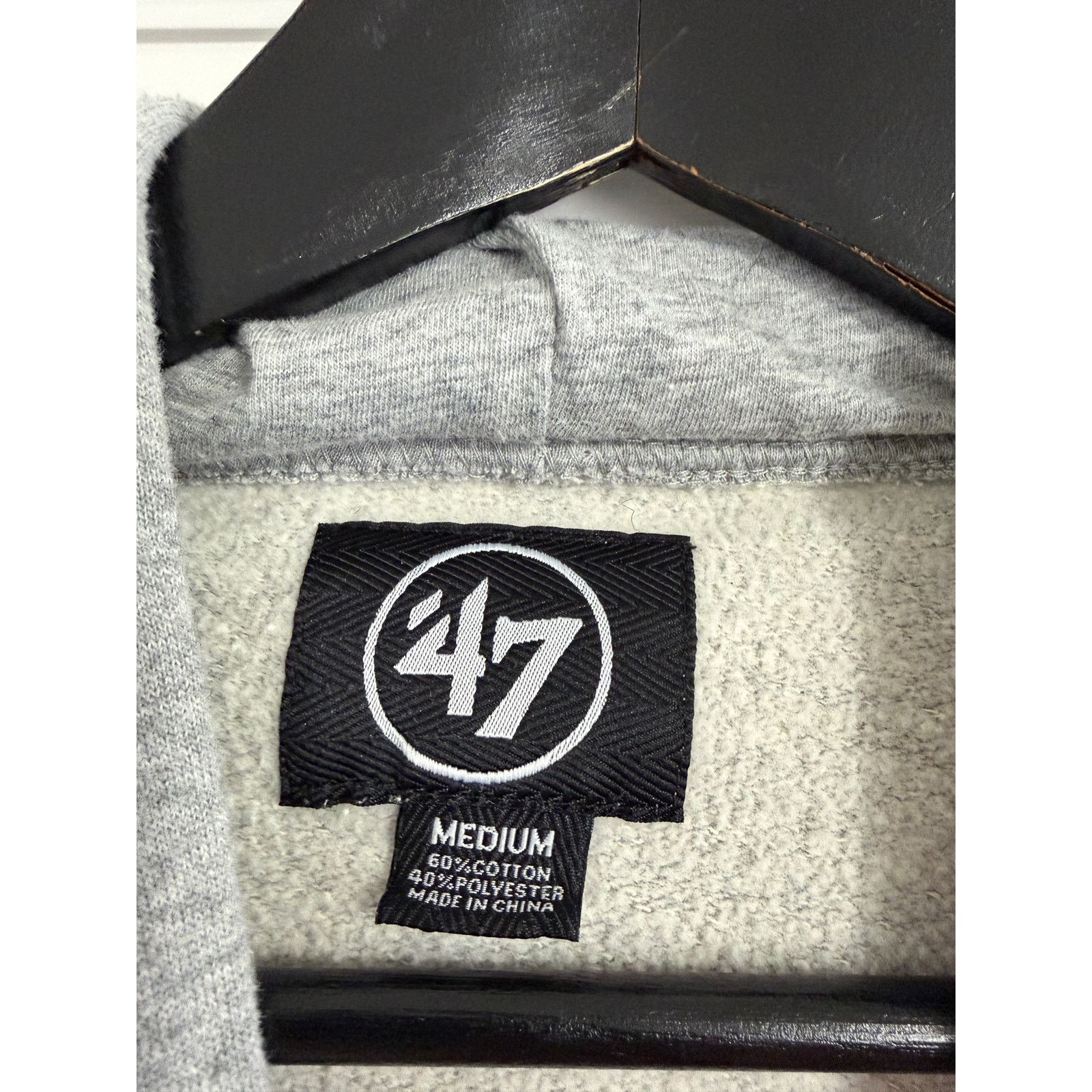 47 Minnesota Vikings Gray Hoodie Sweatshirt Men's Size Medium Size US M / EU 48-50 / 2 - 4 Thumbnail