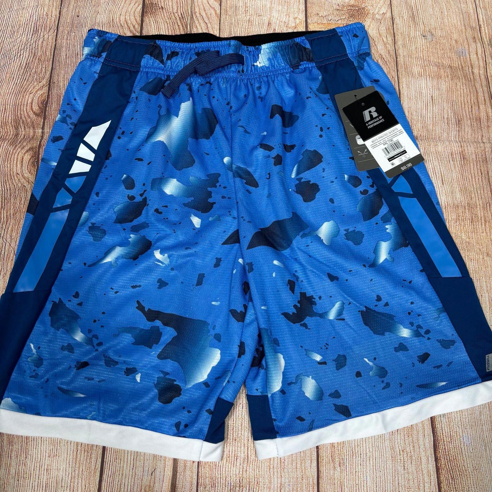 Russell Athletic Russell Boys Printed Athletic Shorts XXL (18) NWT Size US 26 / EU 42 - 1 Thumbnail
