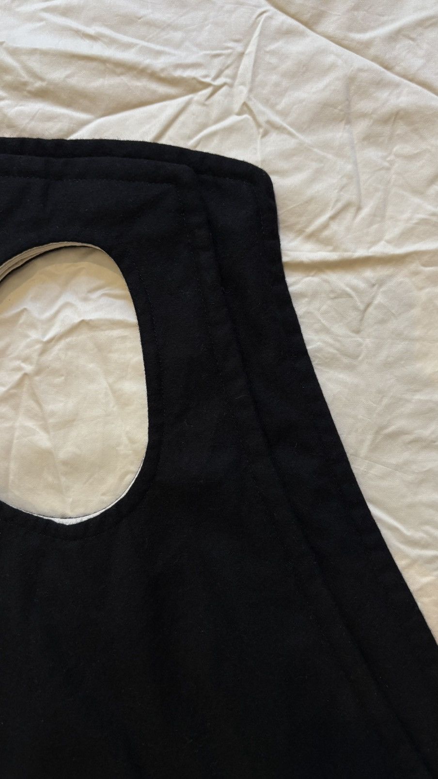 Comme des Garcons Comme des Garcons wool dual compartment bag Size ONE SIZE - 3 Thumbnail