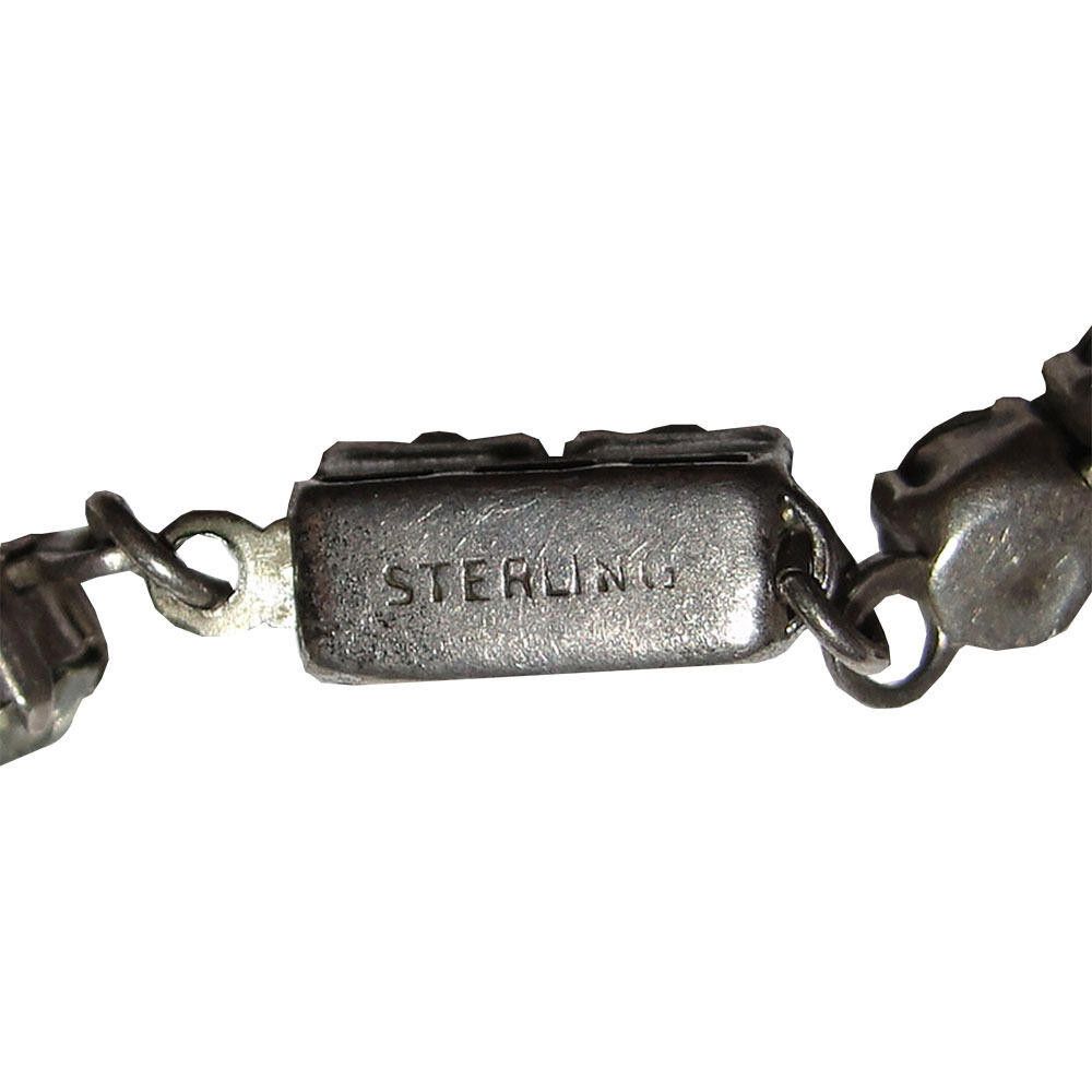 Designer Art Deco Sterling Paste Lavalier Necklace Size ONE SIZE - 7 Thumbnail