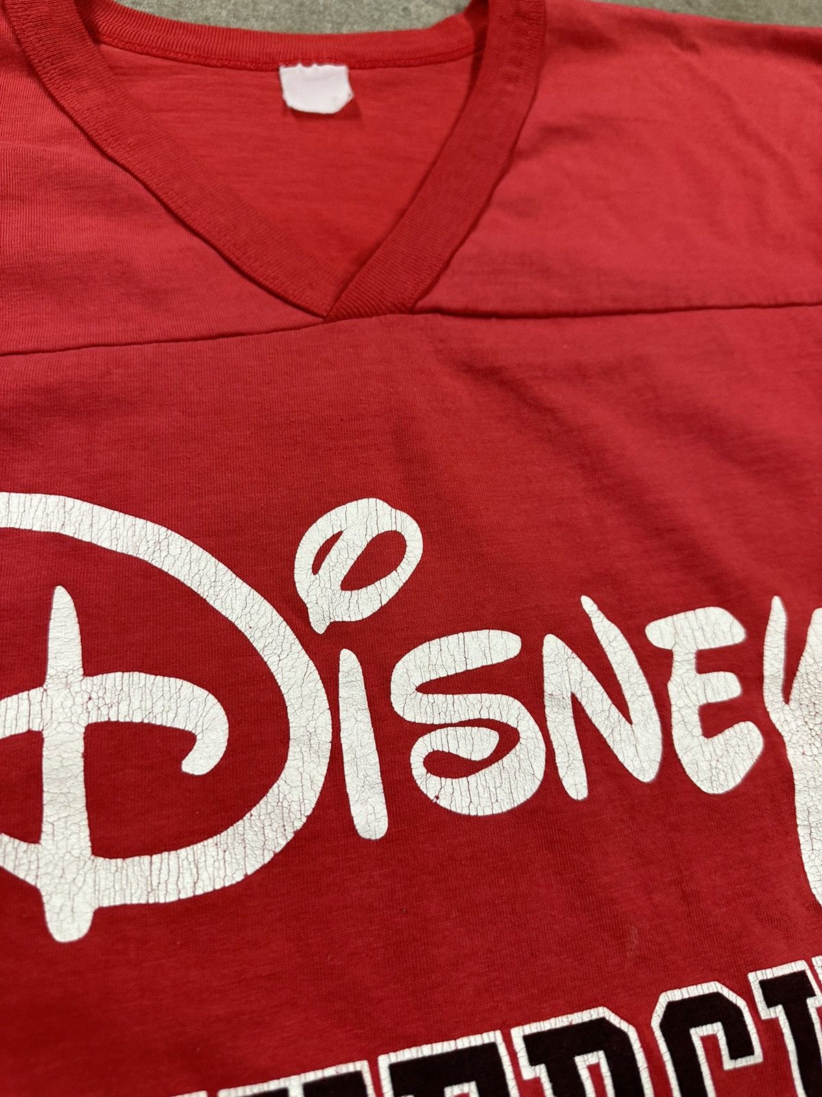 Disney Vintage 80s Disney University Jersey T-Shirt Size US XL / EU 56 / 4 - 12 Thumbnail