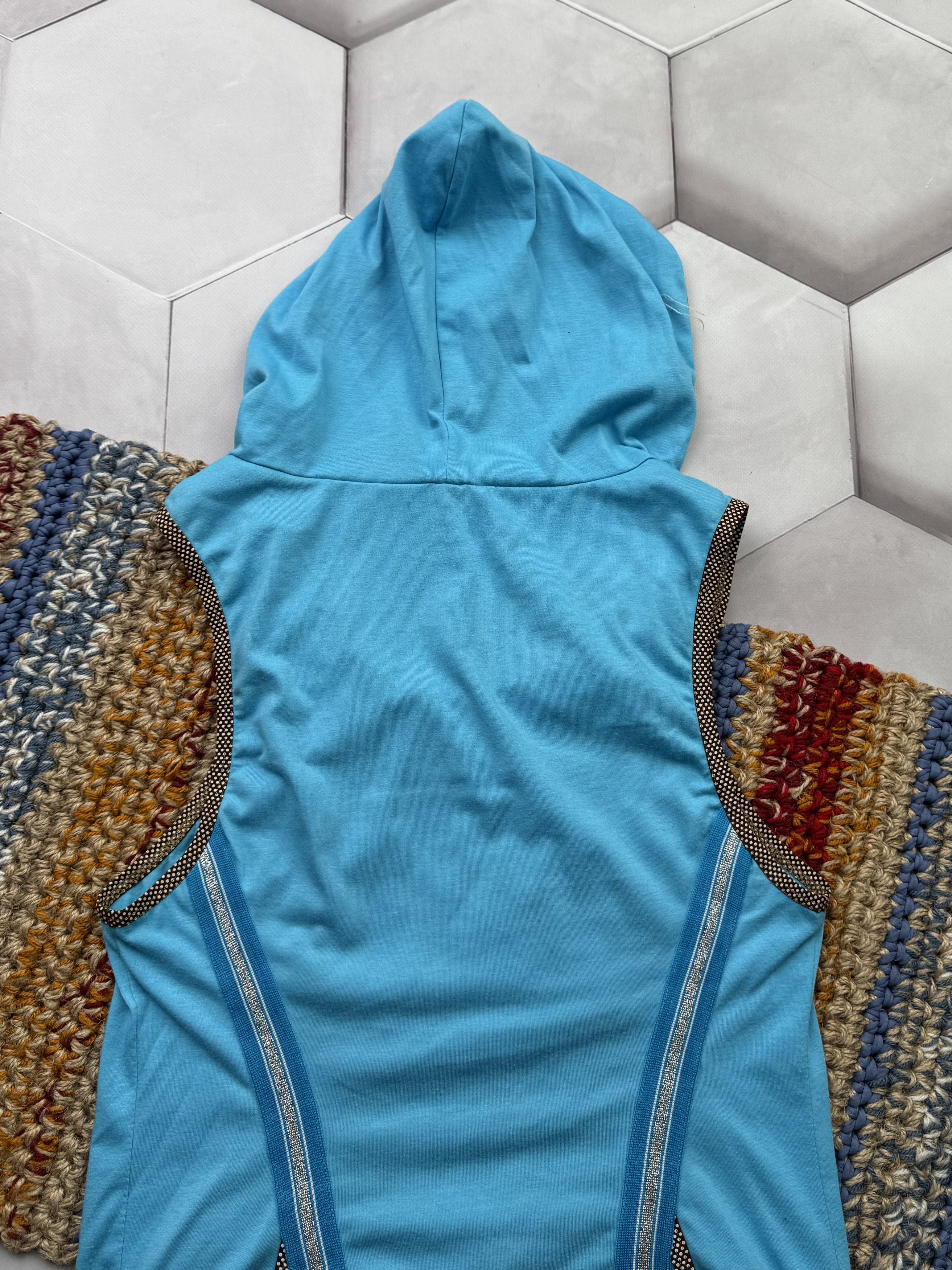 Japanese Brand Vintage Hooded Tank Top Size S / US 4 / IT 40 - 5 Thumbnail