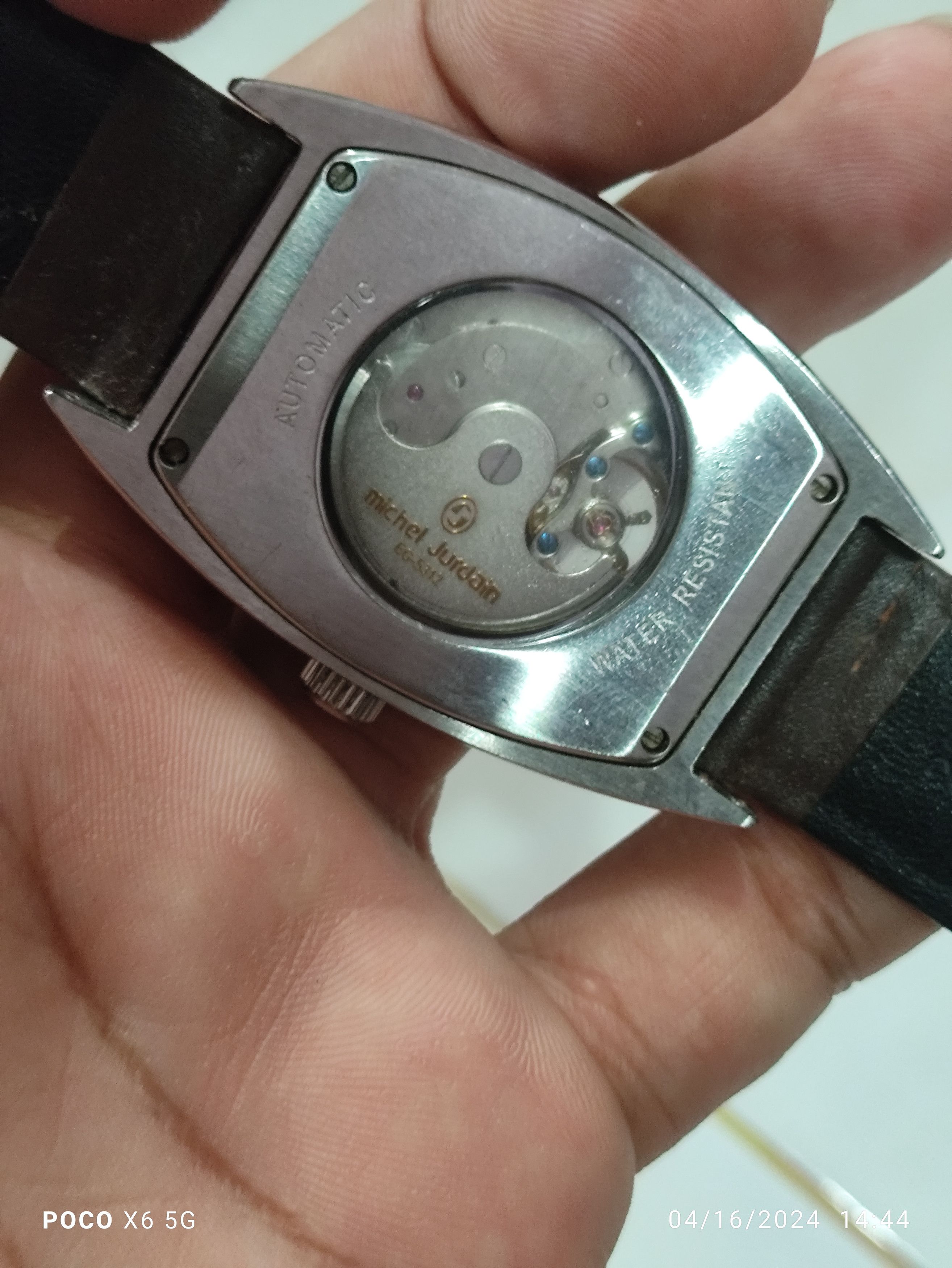 Vintage Vintage Luxury Automatic MICHEL JURDAIN "Engine Transparent" Size ONE SIZE - 2 Thumbnail