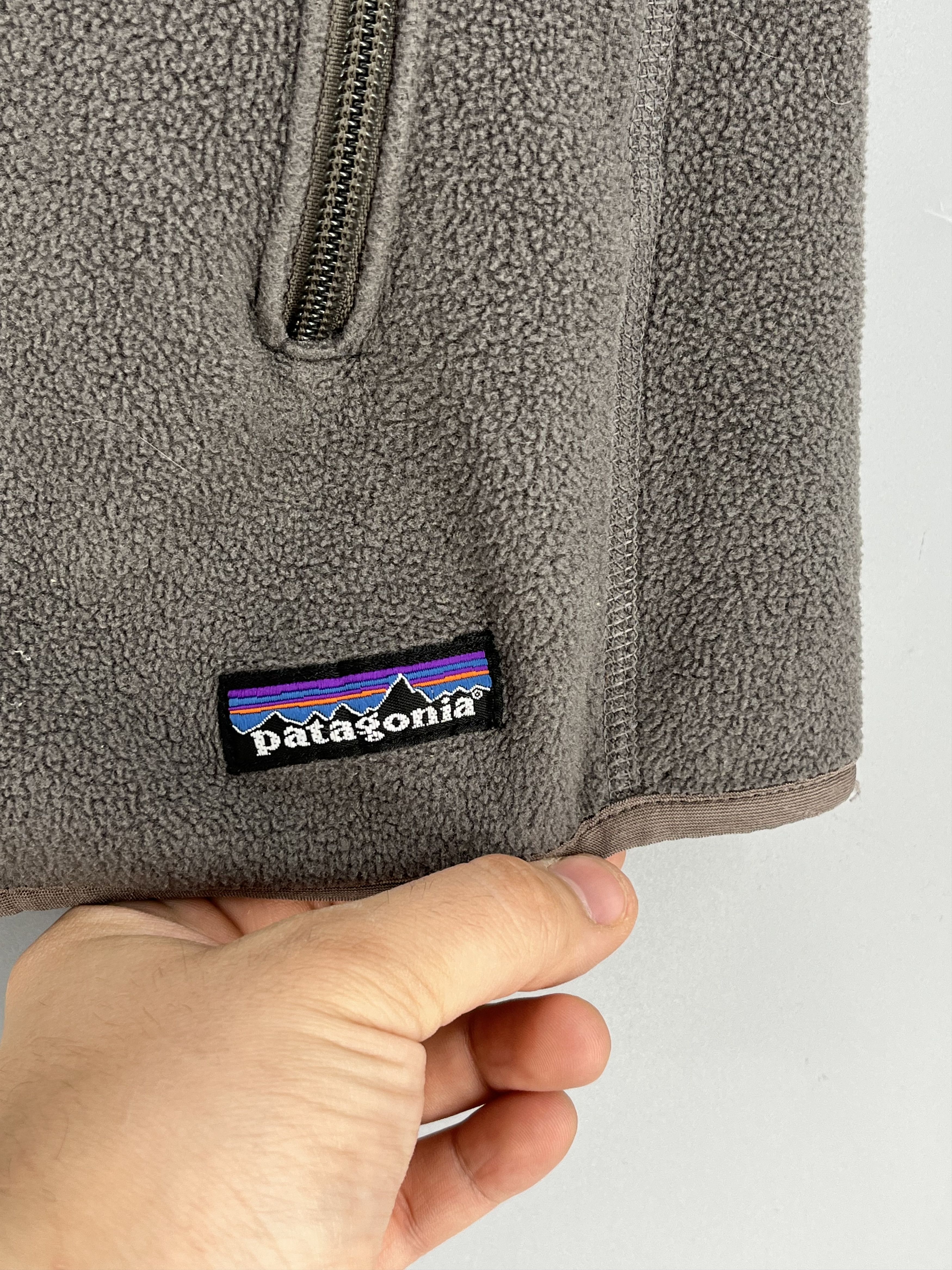 Patagonia Vintage Patagonia Synchilla Fleece Vest Mens XXL Gray Size US XXL / EU 58 / 5 - 9 Thumbnail
