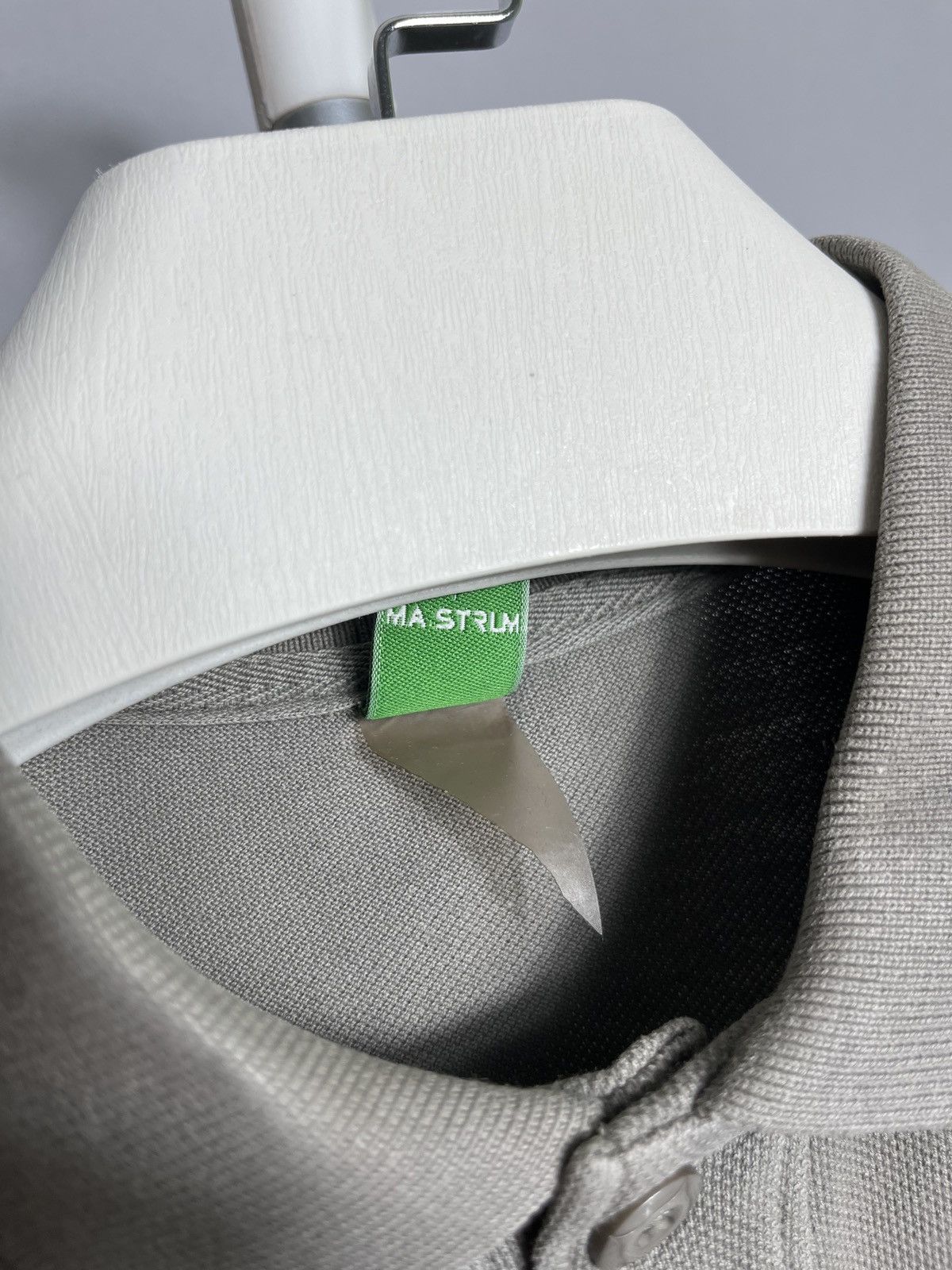 MA.STRUM Ma.Strum Short Sleeve Polo Shirt Grey Cotton Men’s Casual Size US S / EU 44-46 / 1 - 6 Thumbnail