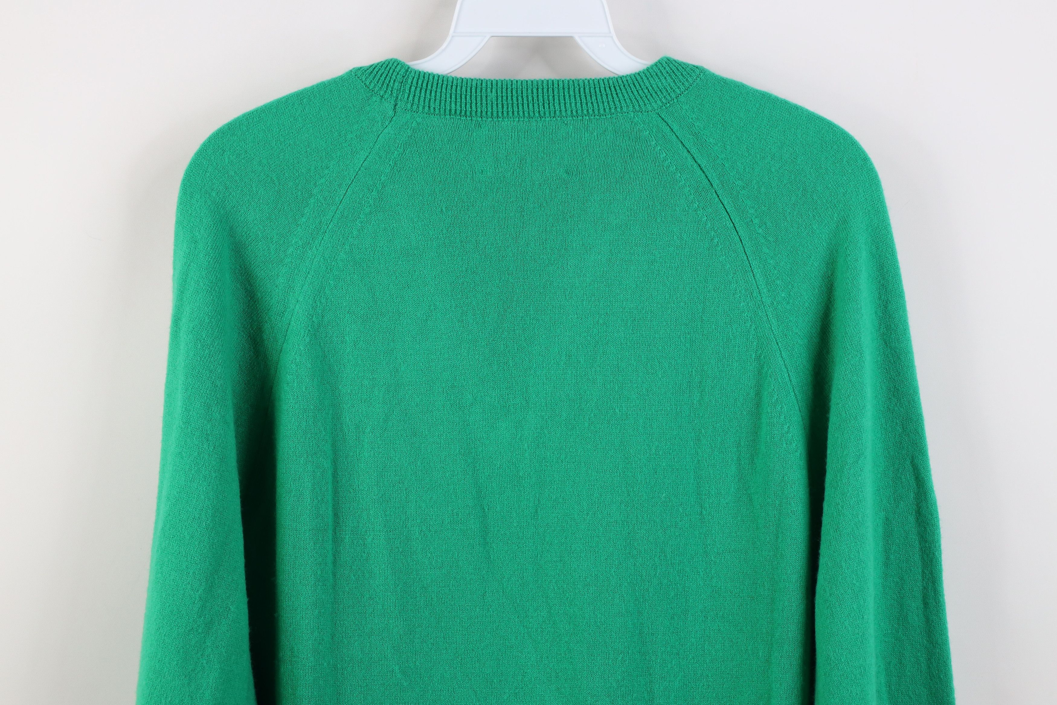 Vintage Vintage 70s Masters Golf Soft Knit V-Neck Sweater Green USA Size US M / EU 48-50 / 2 - 9 Thumbnail