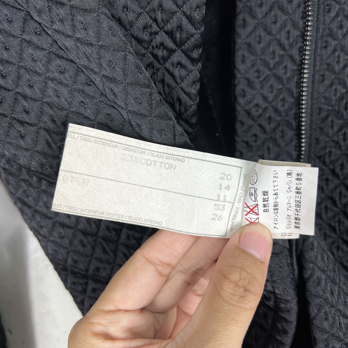Emporio Armani 🔥 EMPORIO ARMANI QUILTED JACKET MADE IN ITALY SIZE 38 WOVEN Size US M / EU 48-50 / 2 - 17 Thumbnail