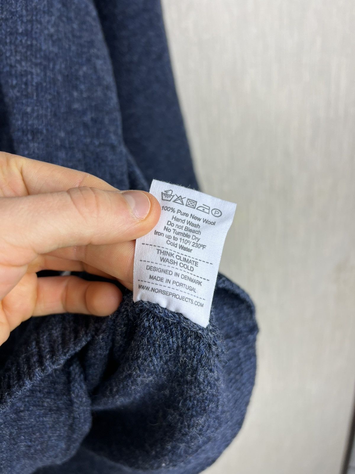 Norse Projects Norse Projects Birnir Shetland sweater casual knit heather Size US XL / EU 56 / 4 - 11 Thumbnail