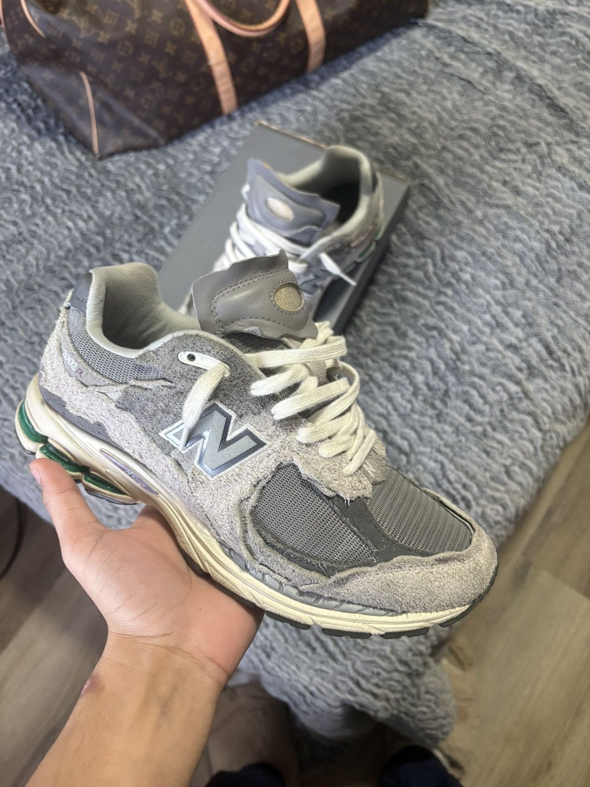 New Balance 2002R Protection Pack “Rain Cloud” Size 9
