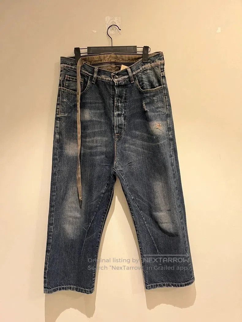 Rick Owens Drkshdw RickOwens DRKSHDW Distressed Denim Jeans. Size US 28 / EU 44 - 6 Thumbnail