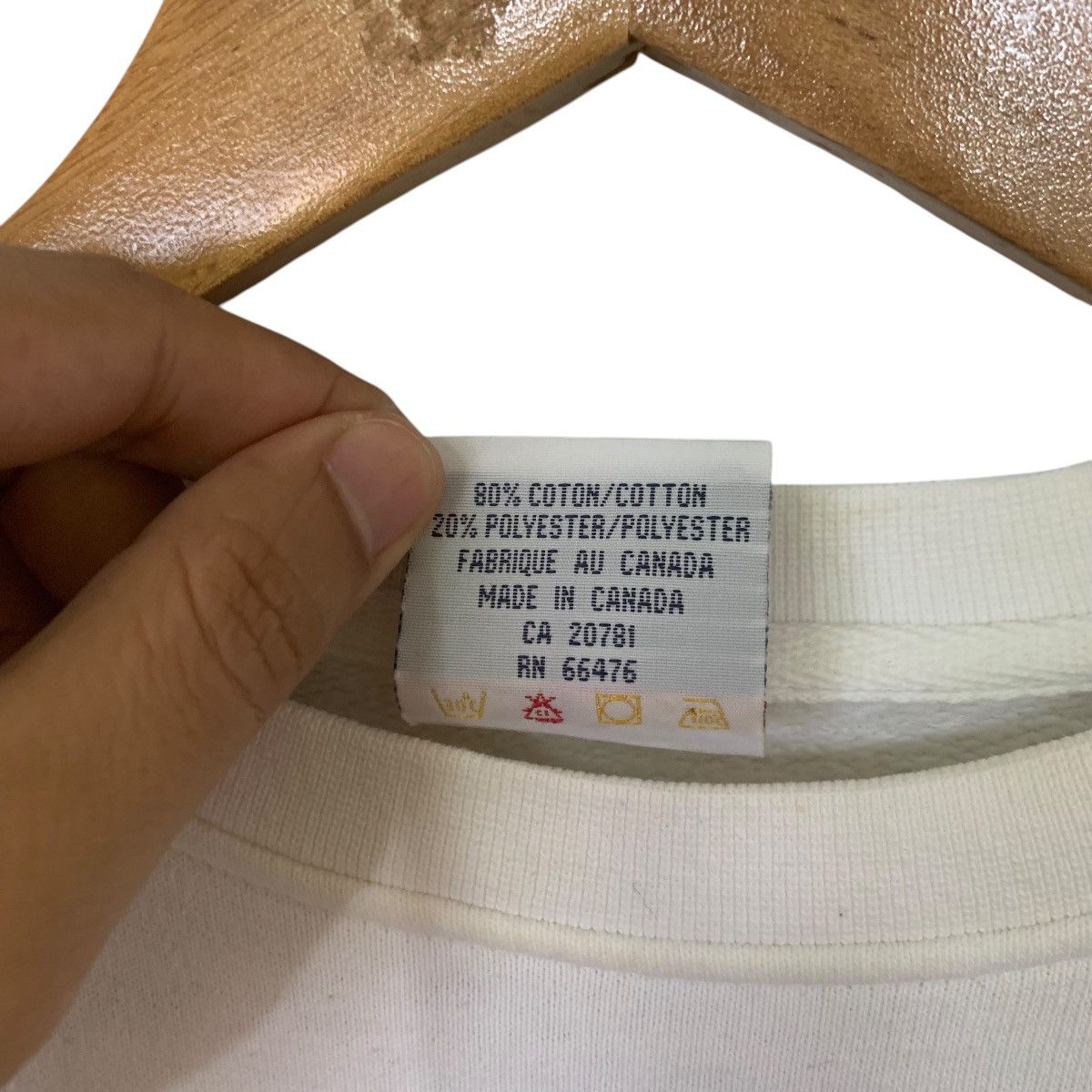 Tommy Hilfiger × Tommy Jeans × Vintage Vintage Tommy Hilfiger Crop Top Sweatshirt Medium Size US M / EU 48-50 / 2 - 2 Thumbnail