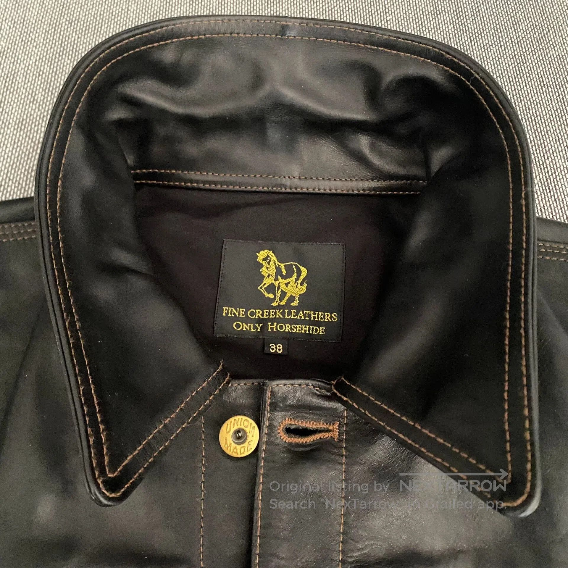 Fine Creek Fine Creek Cowboy Horsehide Jacket. Size US M / EU 48-50 / 2 - 3 Thumbnail