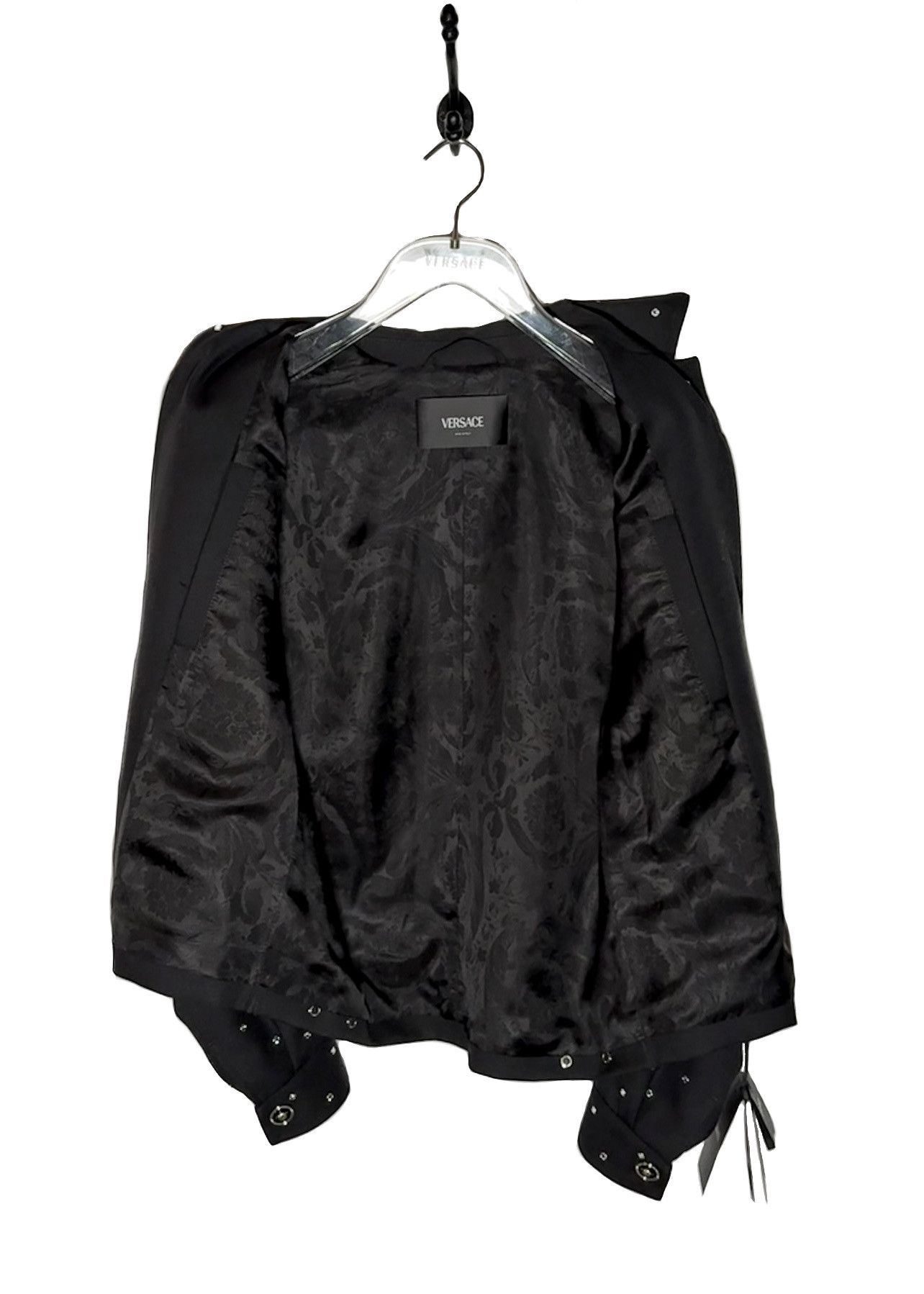 Versace Versace Crystal Ciello Stellato Black Cavallery Jacket Size US S / EU 44-46 / 1 - 8 Thumbnail