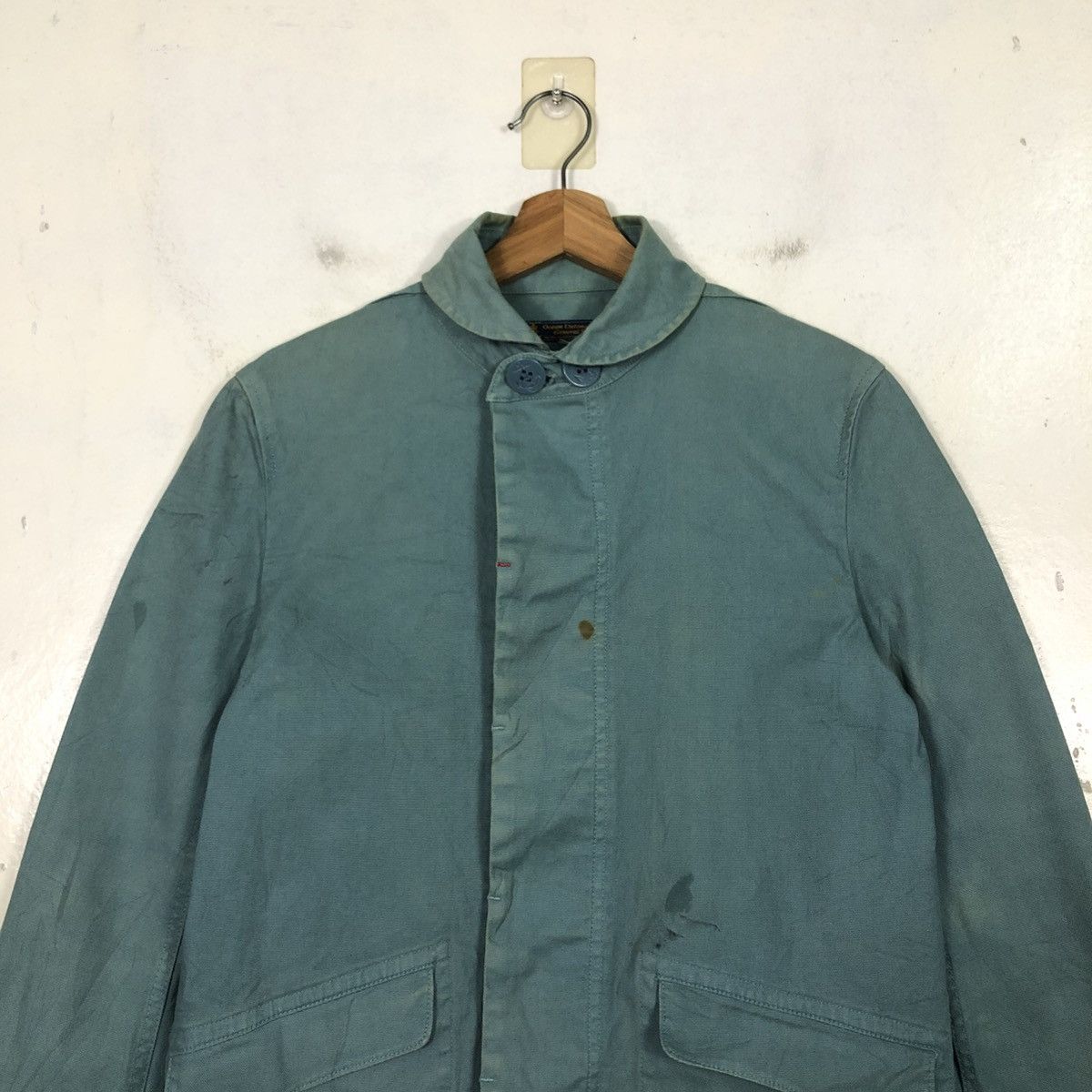 Toyo Enterprises 📌Vintage Chore Jacket Shawl Collar Ocean Union General Size US S / EU 44-46 / 1 - 5 Thumbnail