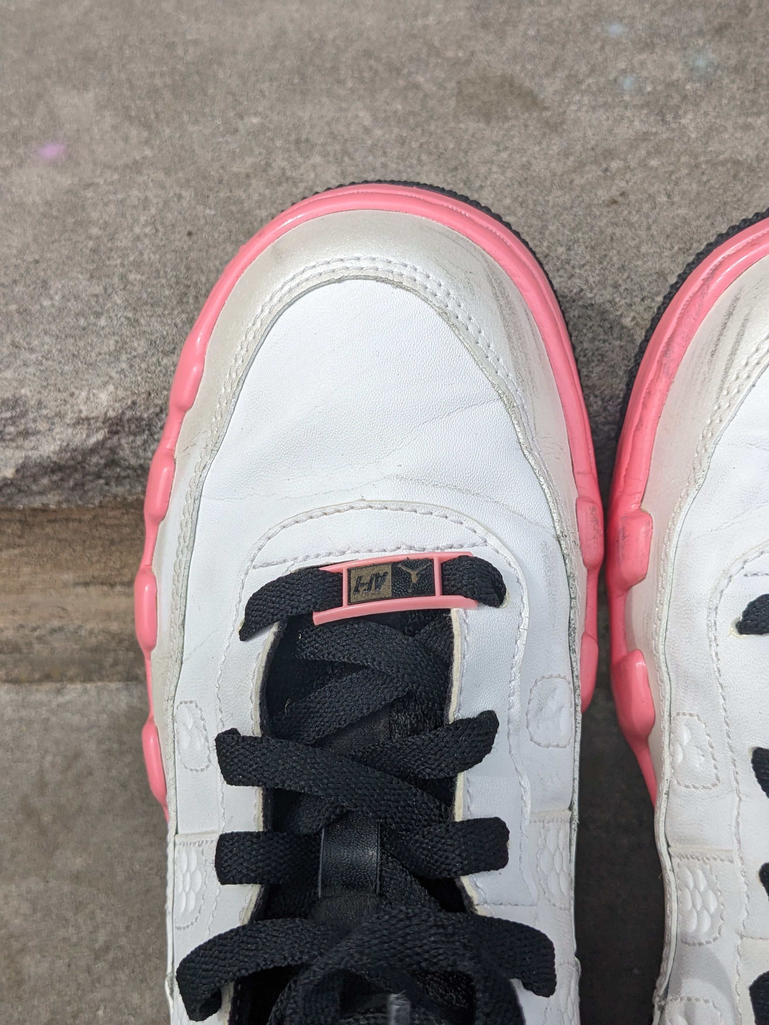 Jordan Brand × Nike Jordan Fusion 9 Mid Dear Mama Girl's 383327-161 Size 6.5Y Size US 6.5 / IT 36.5 - 6 Thumbnail