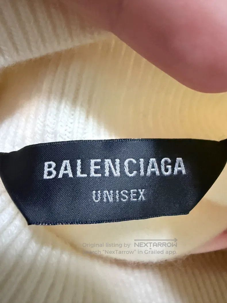 Balenciaga Balenciaga Skiing Series Full Logo Half-Neck Sweater Size US XS / EU 42 / 0 - 3 Thumbnail