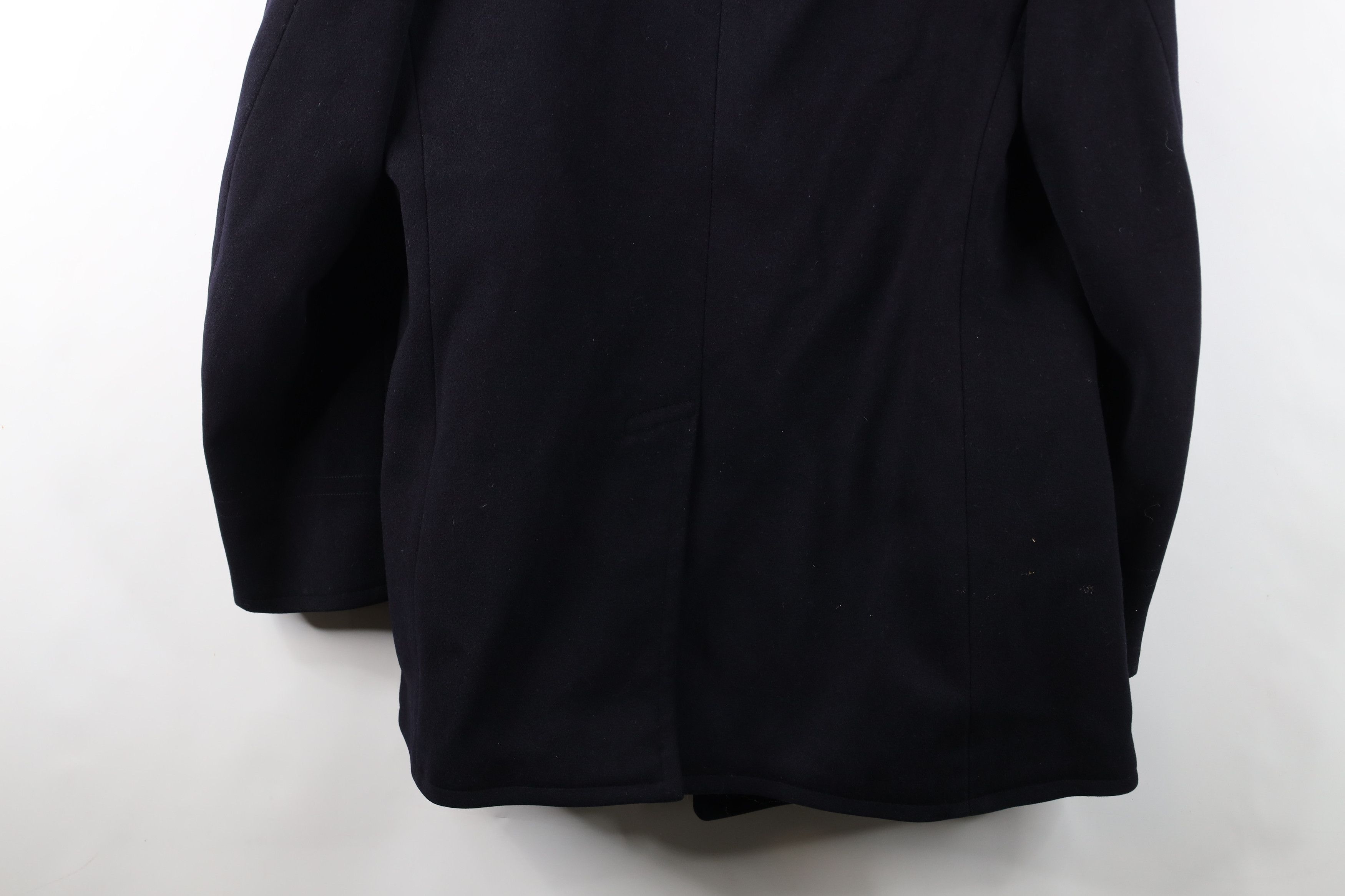 Vintage Vintage 50s USGI US Navy Kersey Wool Peacoat Jacket Blue USA Size US XXL / EU 58 / 5 - 15 Thumbnail