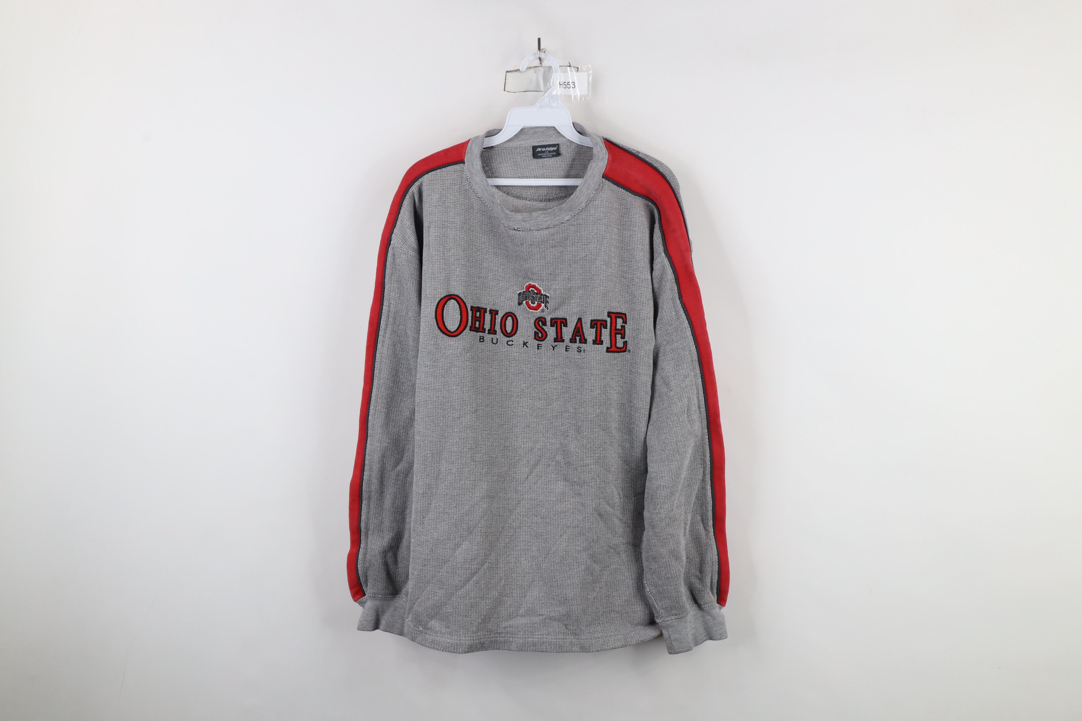 Vintage Vintage 90s Ohio State University Long Sleeve T-Shirt Size US L / EU 52-54 / 3 - 1 Thumbnail
