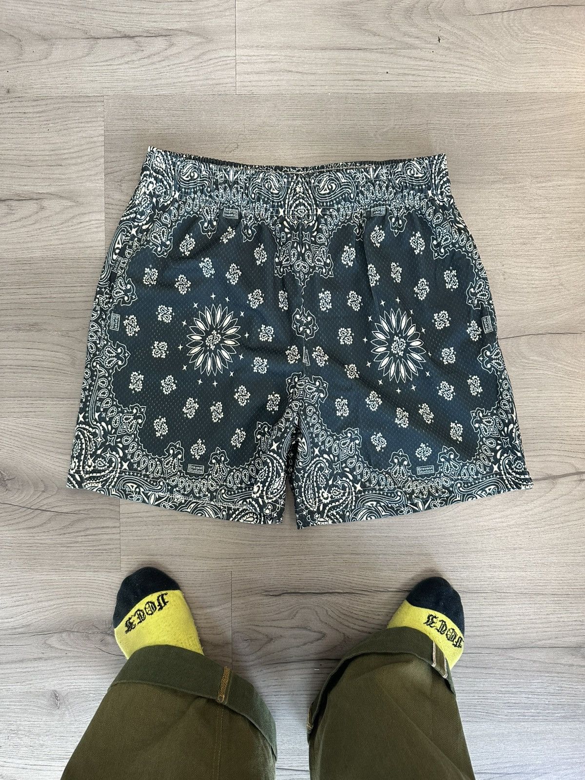 Bravest Studios Bravest Studios Paisley Shorts Black Size US 36 / EU 52 - 1 Thumbnail