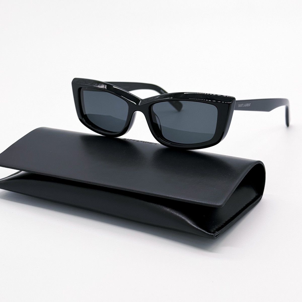 NEW SAINT LAURENT SL 658 001 BLACK SL658 WOMEN SUNGLASSES