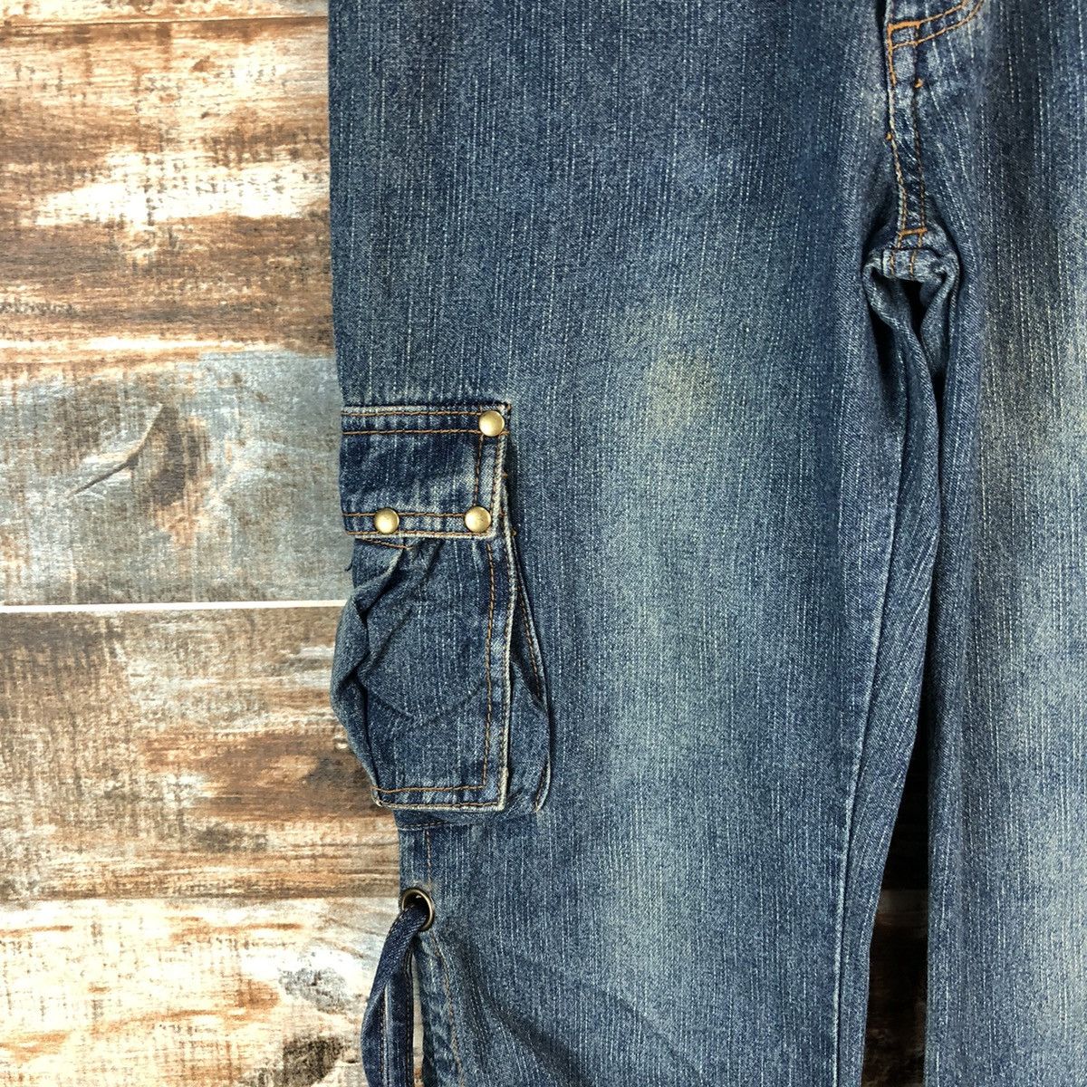 Japanese Brand Japan seditionaries punk Blue Jeans denim Pants #A2536 Size US 26 / EU 42 - 9 Thumbnail