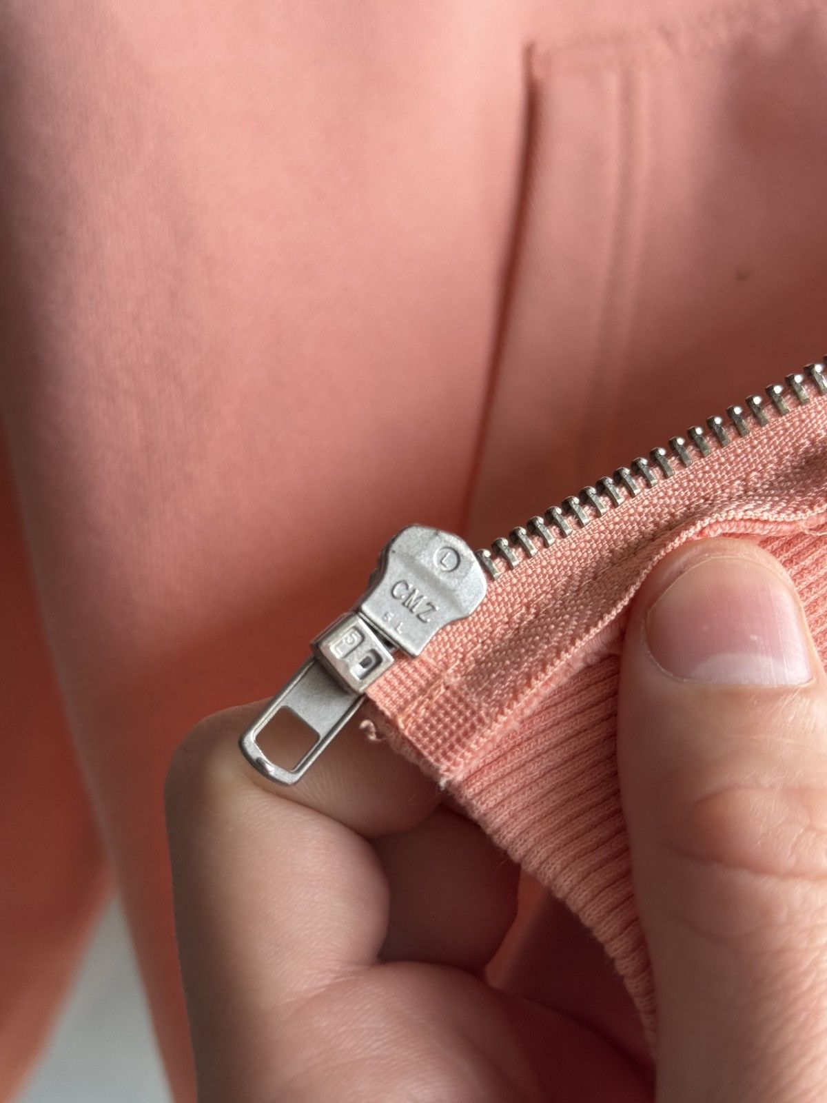 Stussy Stussy peach zip hoodie 00,s Size US L / EU 52-54 / 3 - 14 Thumbnail