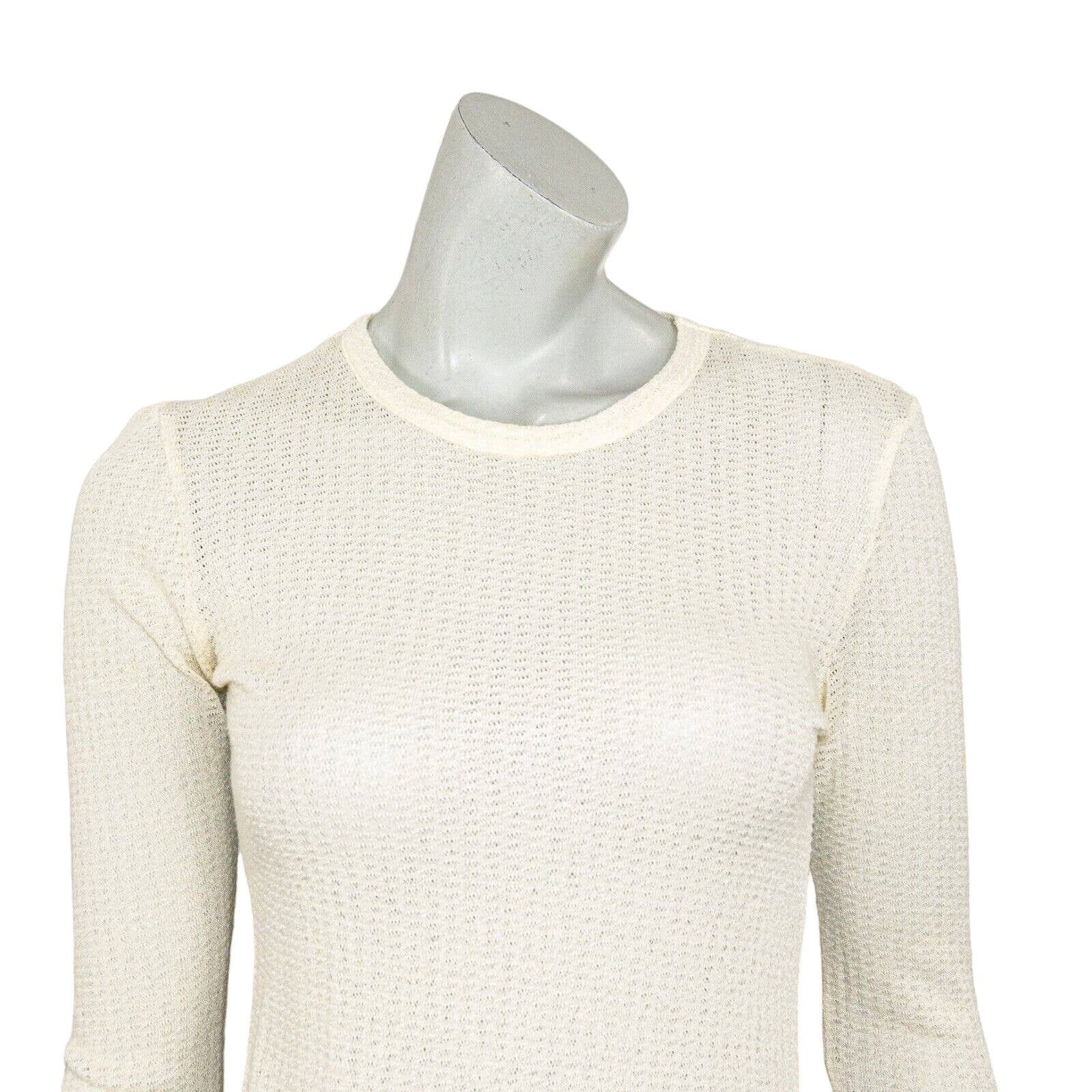 Rag & Bone Rag & Bone NY light beige open knit Crew Pullover Size Small Size S / US 4 / IT 40 - 7 Thumbnail