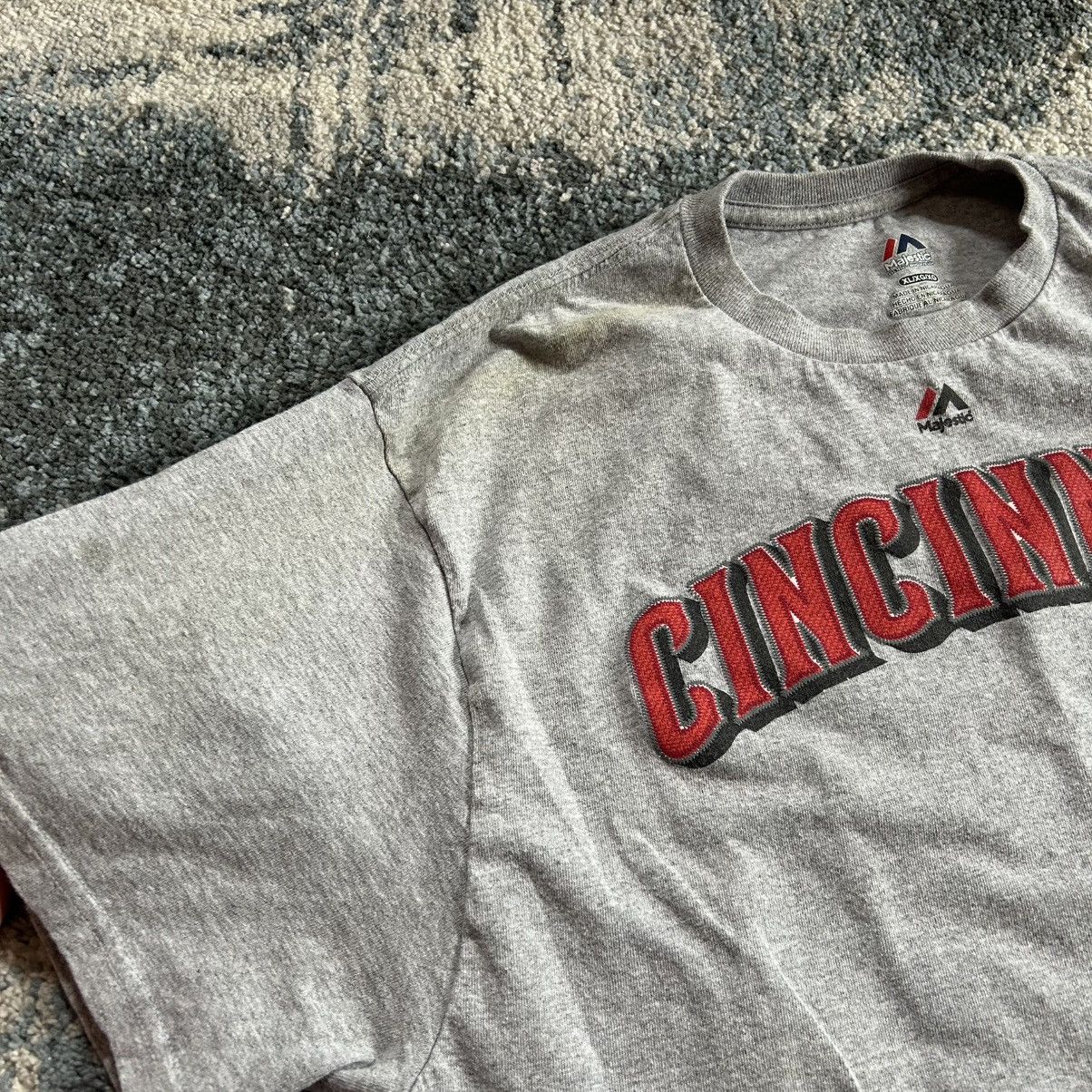 Majestic 2014 JOEY VOTTO CiNCiNNATi REDS JERSEY SHiRT HEATHER GREY Size US XL / EU 56 / 4 - 17 Thumbnail