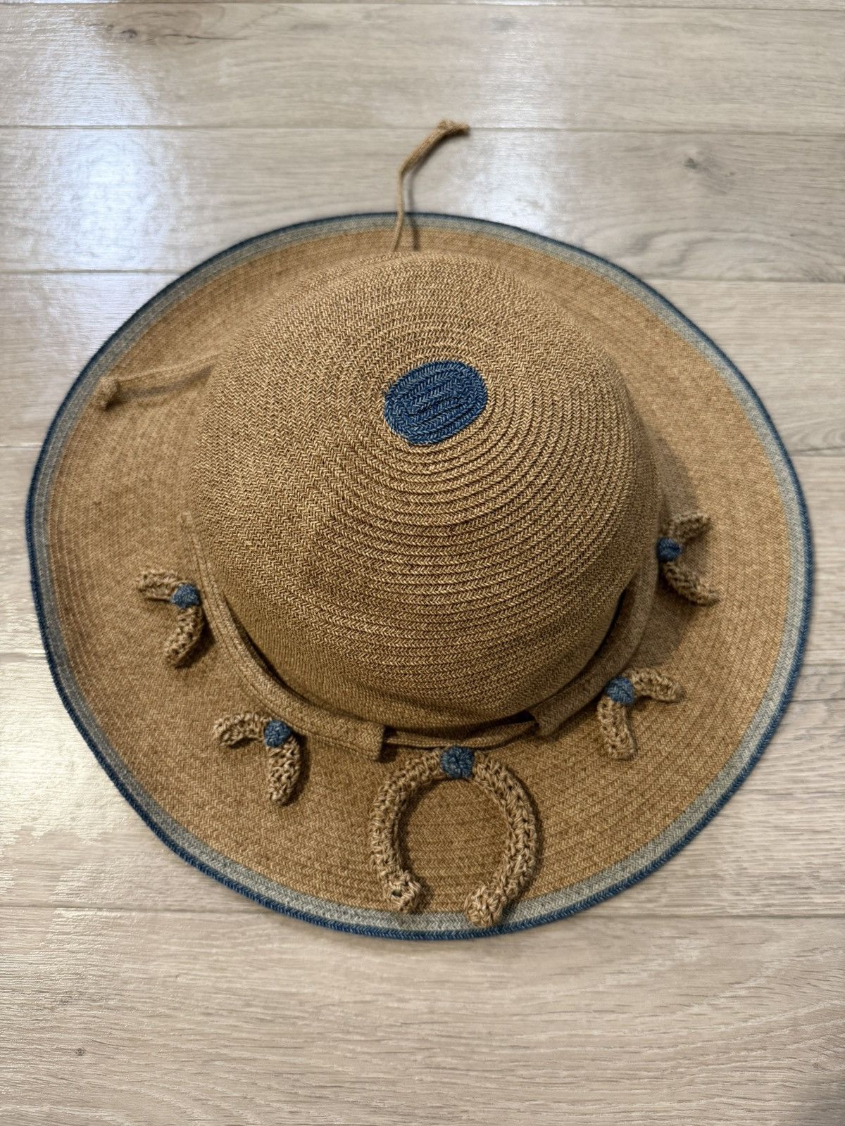 Kapital Kapital Straw Hat & Ethnic Straw Necklace Size ONE SIZE - 1 Thumbnail