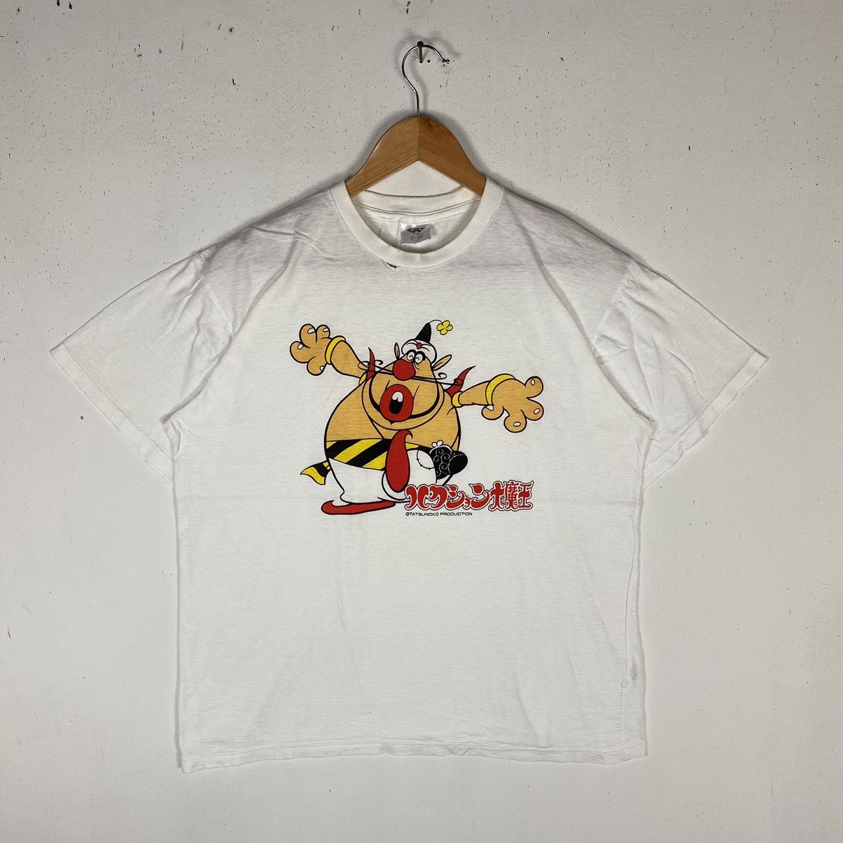Anime × Vintage VINTAGE 90's THE GENIE FAMILY CLASSIC JAPANESE CARTOON TEE Size US L / EU 52-54 / 3 - 2 Thumbnail