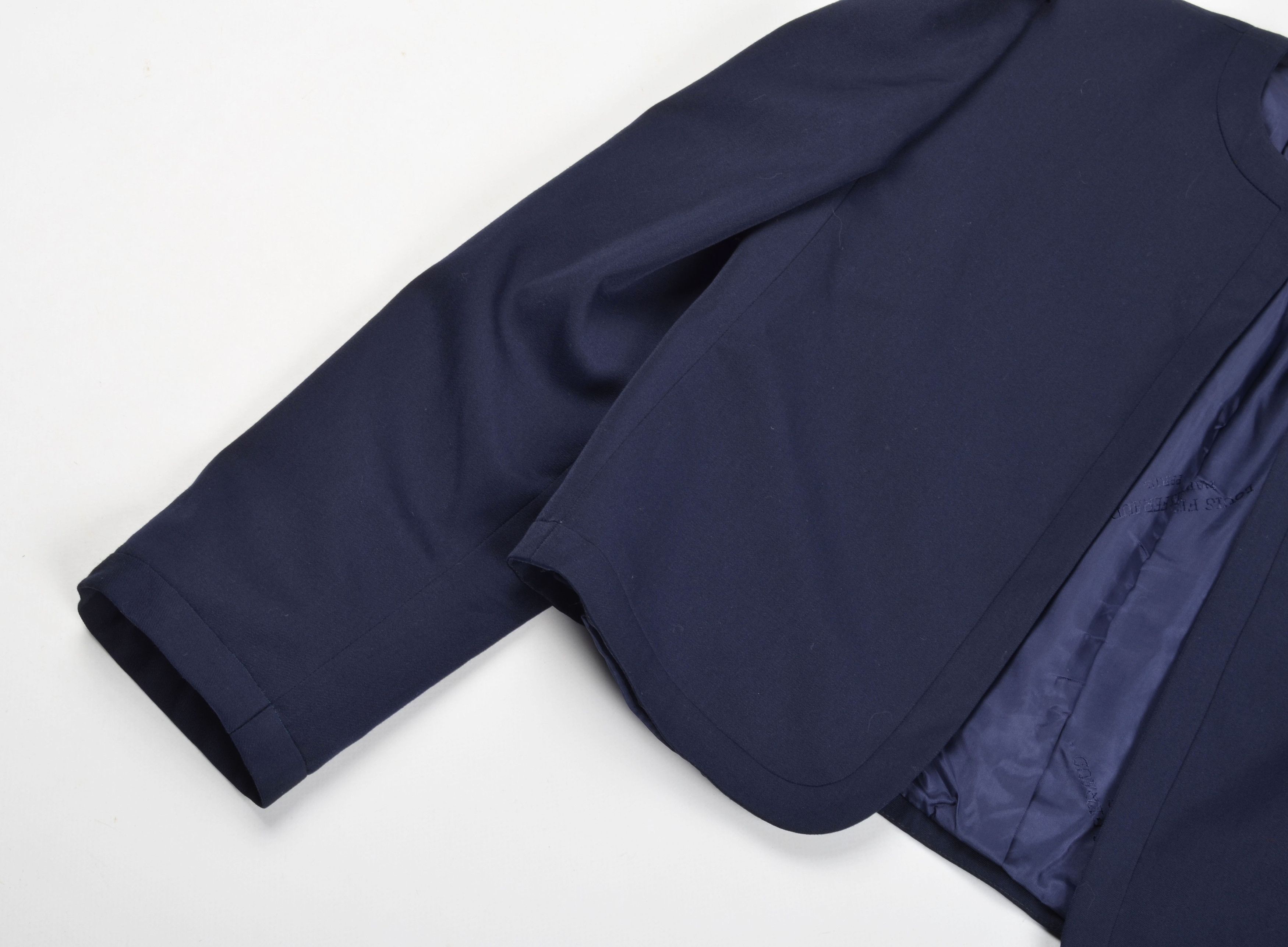 Louis Feraud Vintage Louis Feraud Bergdorf Goodman 90's Cropped Blazer Size M / US 6-8 / IT 42-44 - 6 Thumbnail
