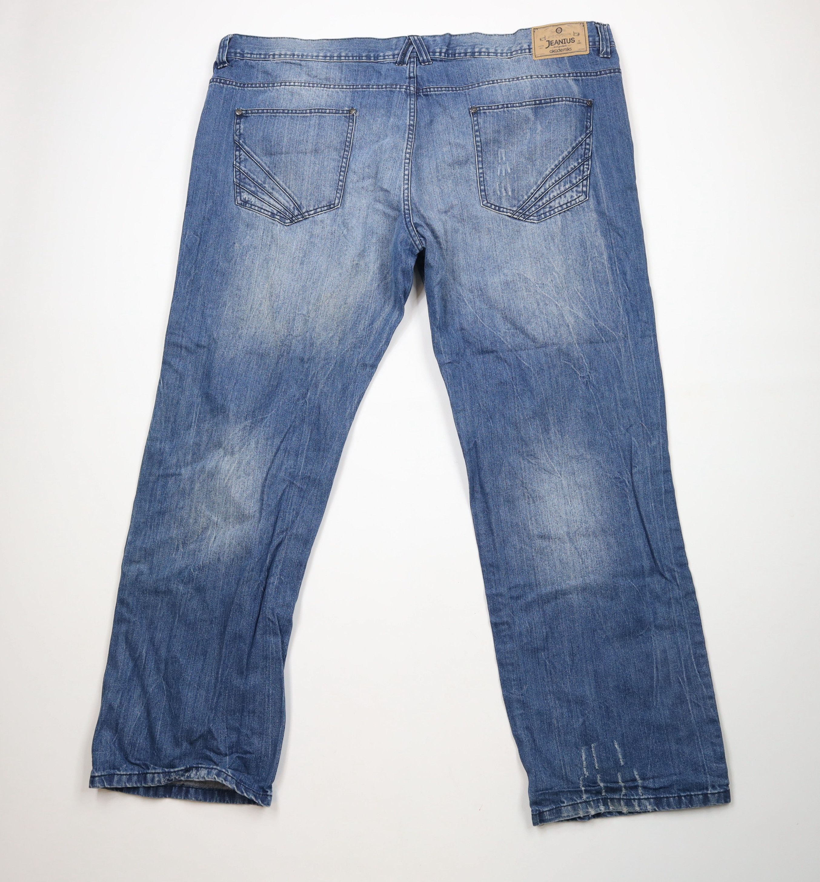 Vintage Vintage Y2K Streetwear Akademiks Baggy Wide Leg Jeans Size US 44 / EU 60 - 11 Thumbnail